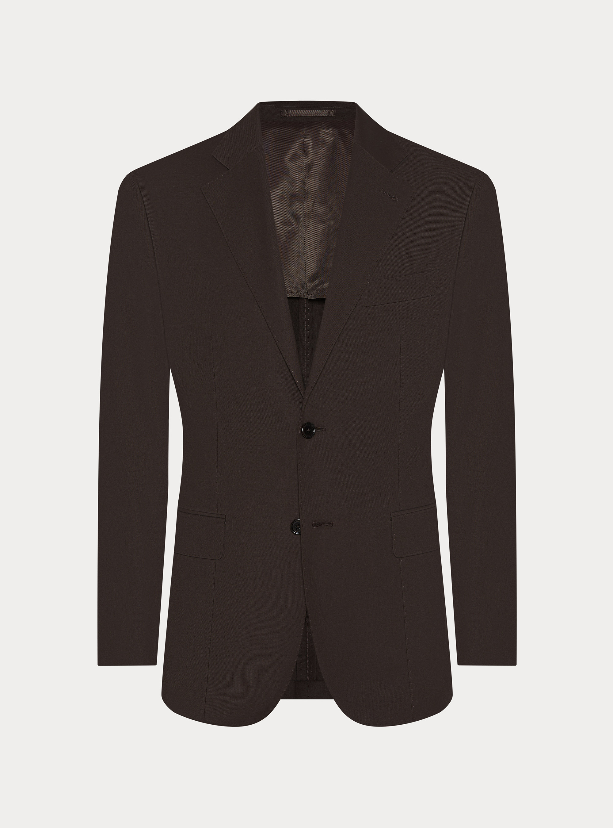 Pure wool suit blazer by Vitale Barberis Canonico, MARRONE 0508C