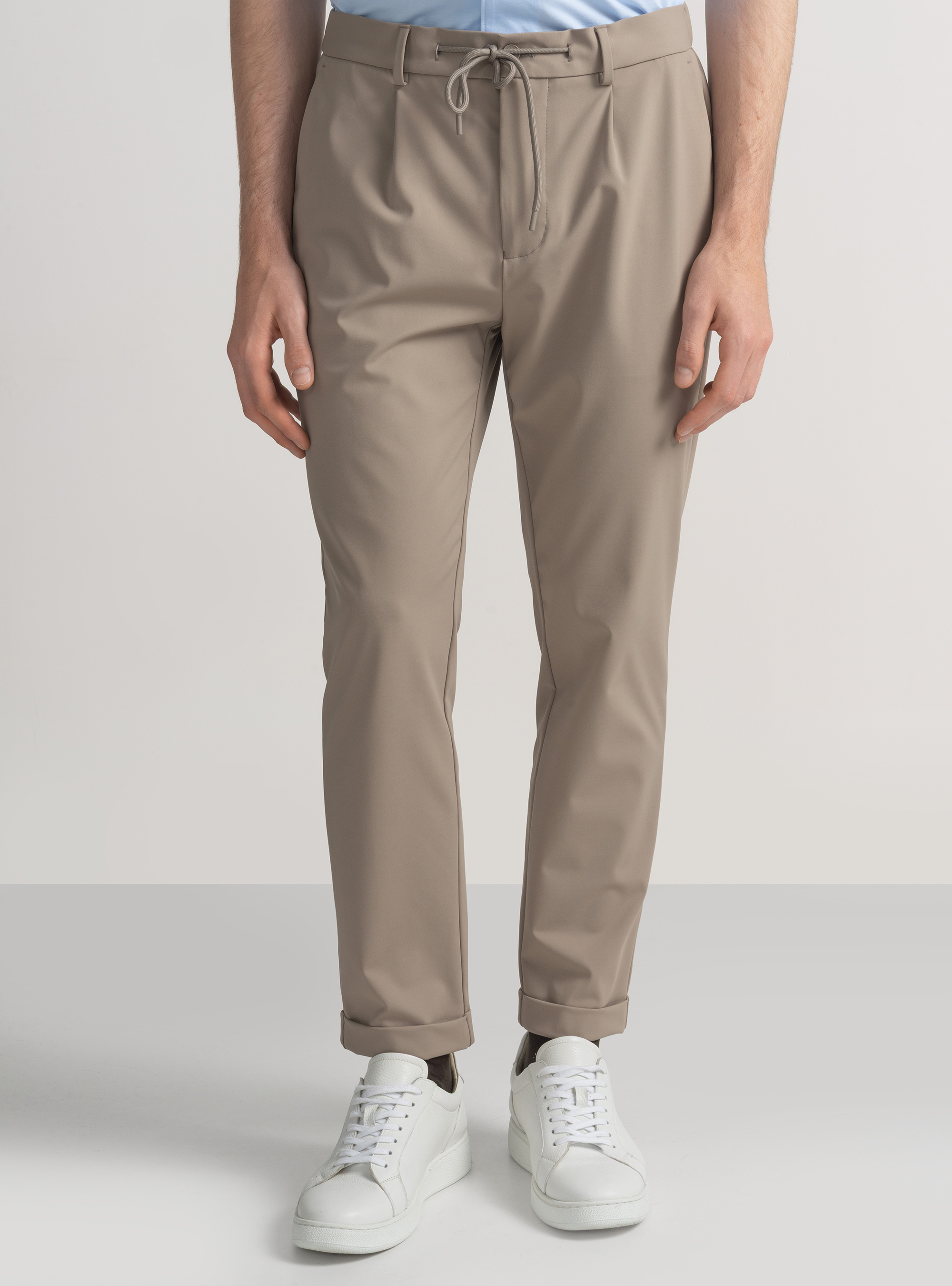 Pantal&oacute;n GT01 de nailon el&aacute;stico, BARRO