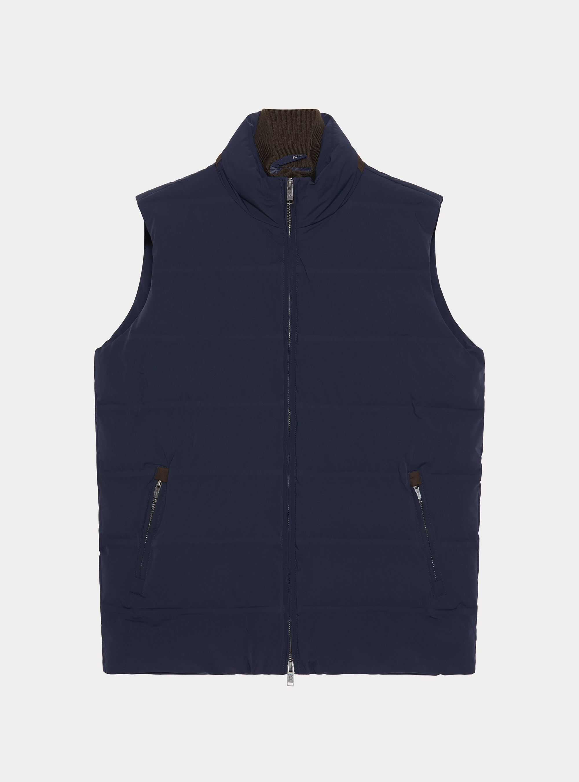 Quilted performance technical vest, NAVY BLUE