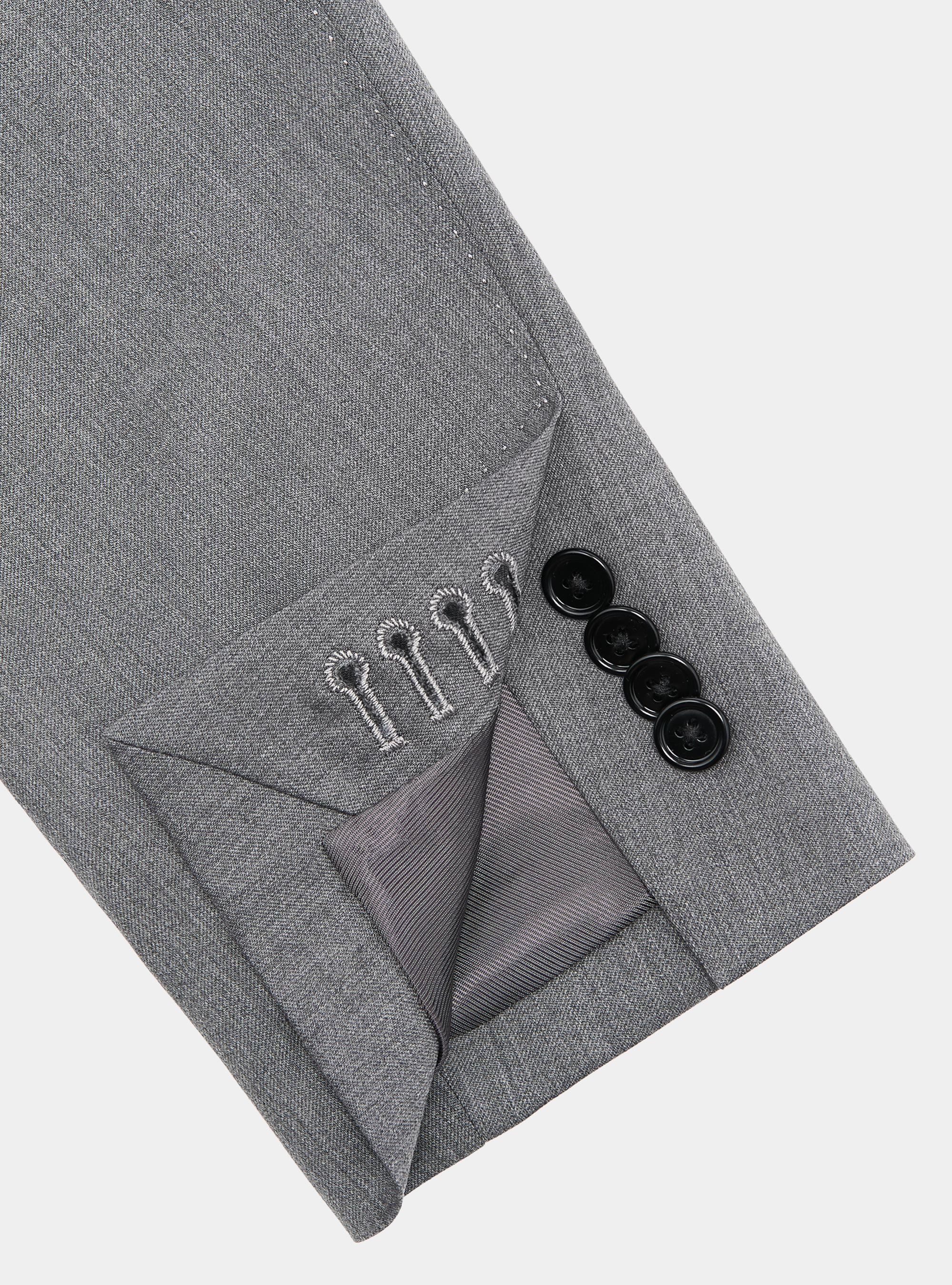 Giacca per abito in lana Reda superfine 110's, GRIGIO CHIARO