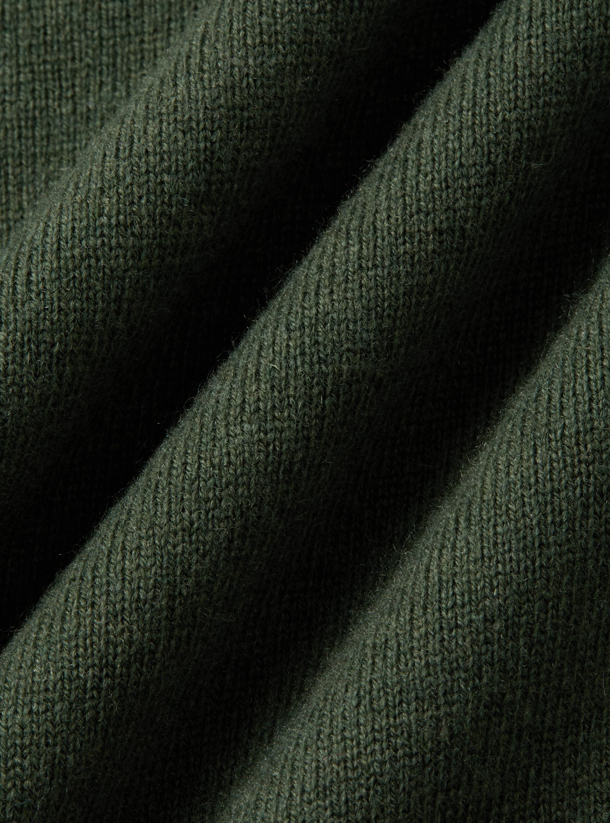 Lambswool and cashmere crew-neck sweater, MILITARE 0609C