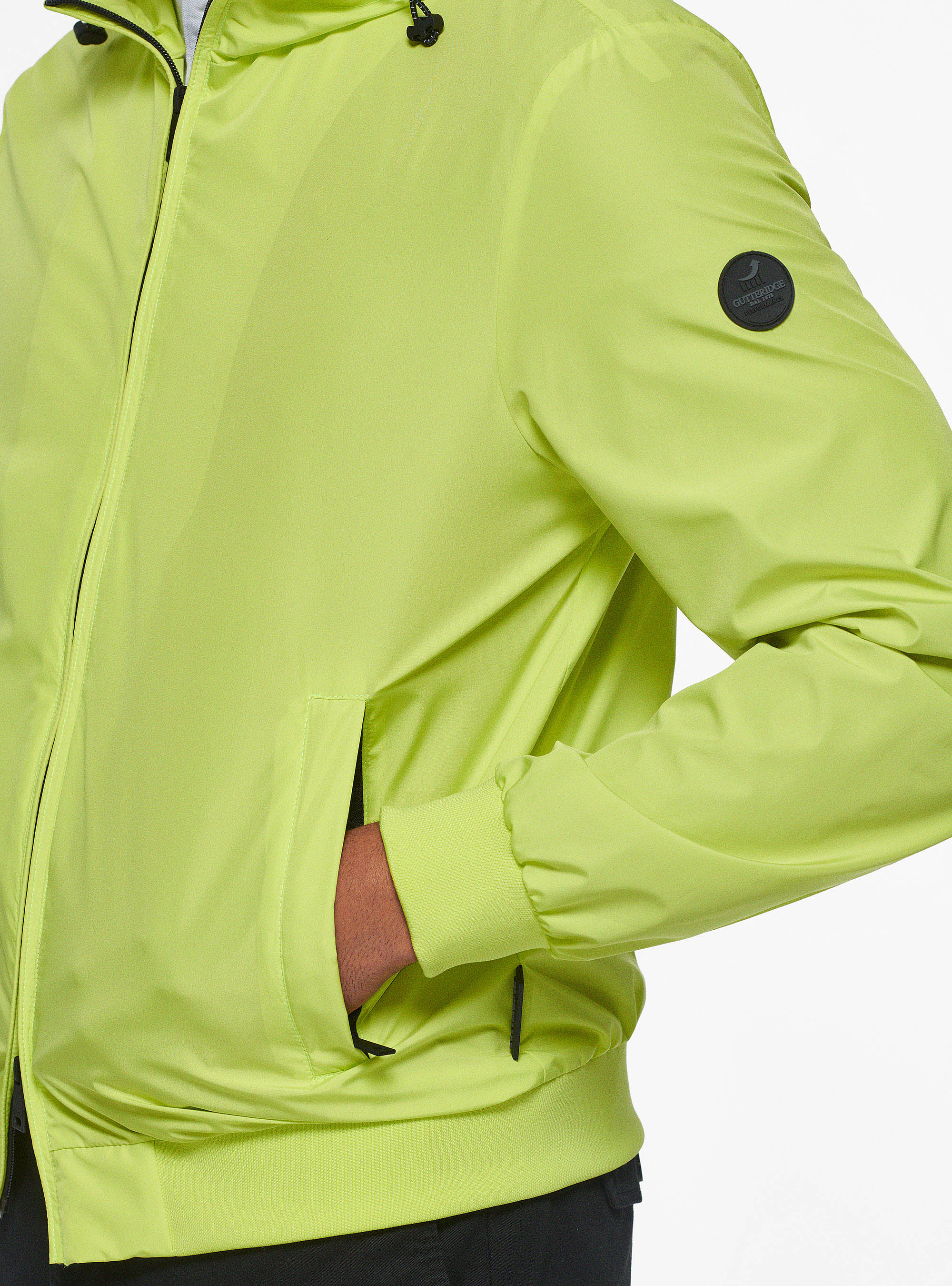 Lightweight technical jacket, LIME 0658C