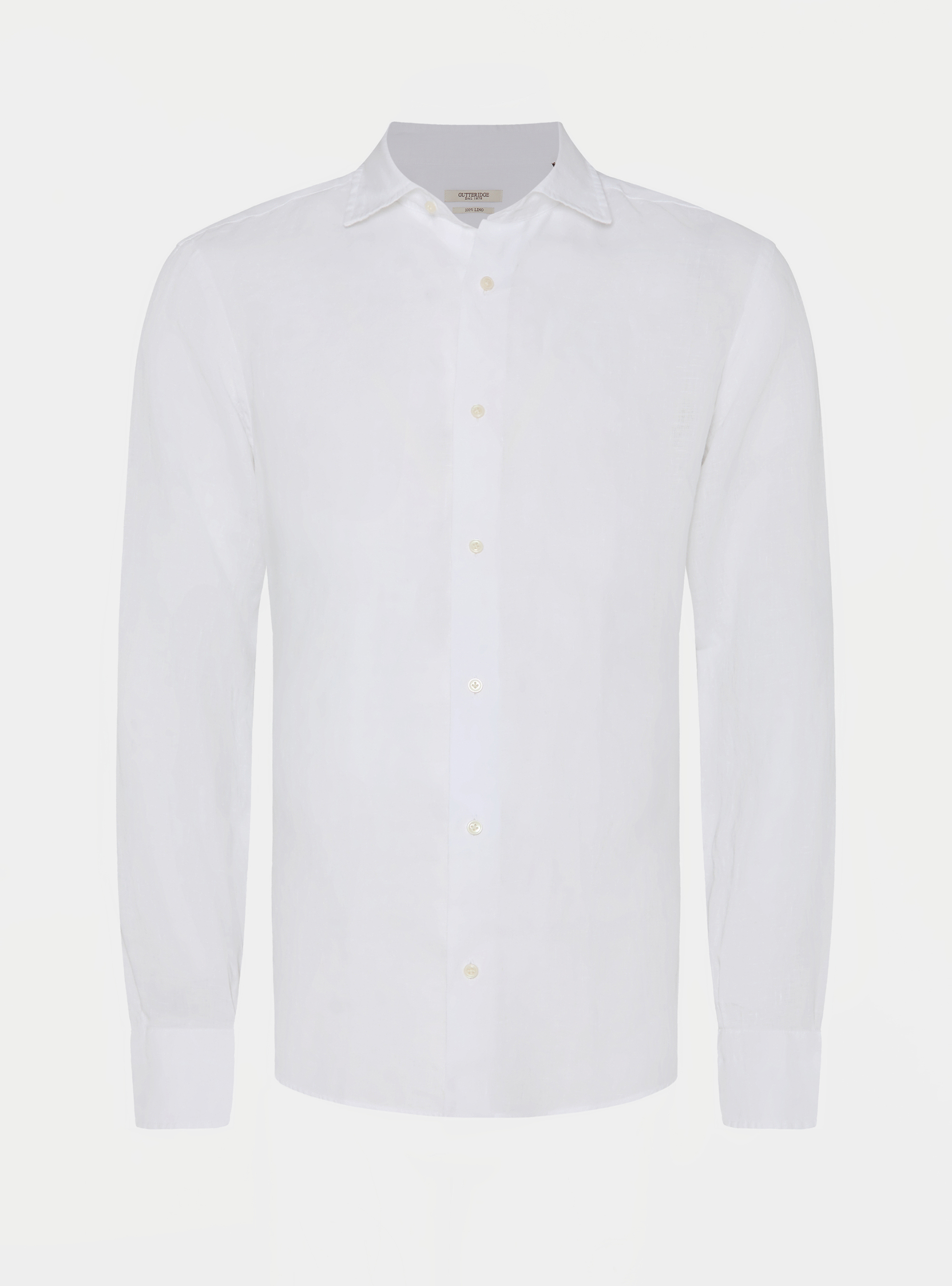 Pure linen shirt, WHITE
