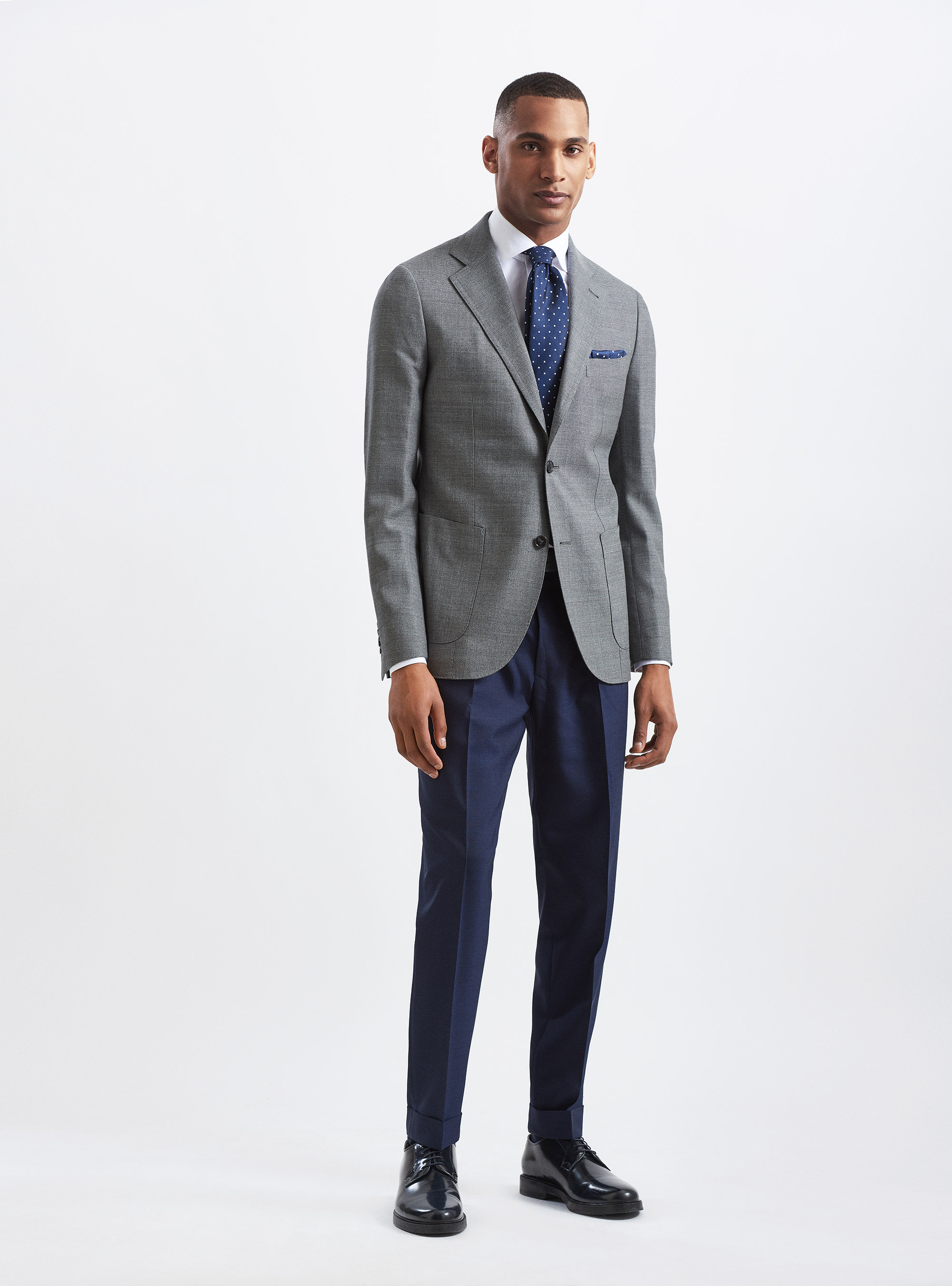 Americana de lana Vitale Barberis Canonico, GRIS MARENGO