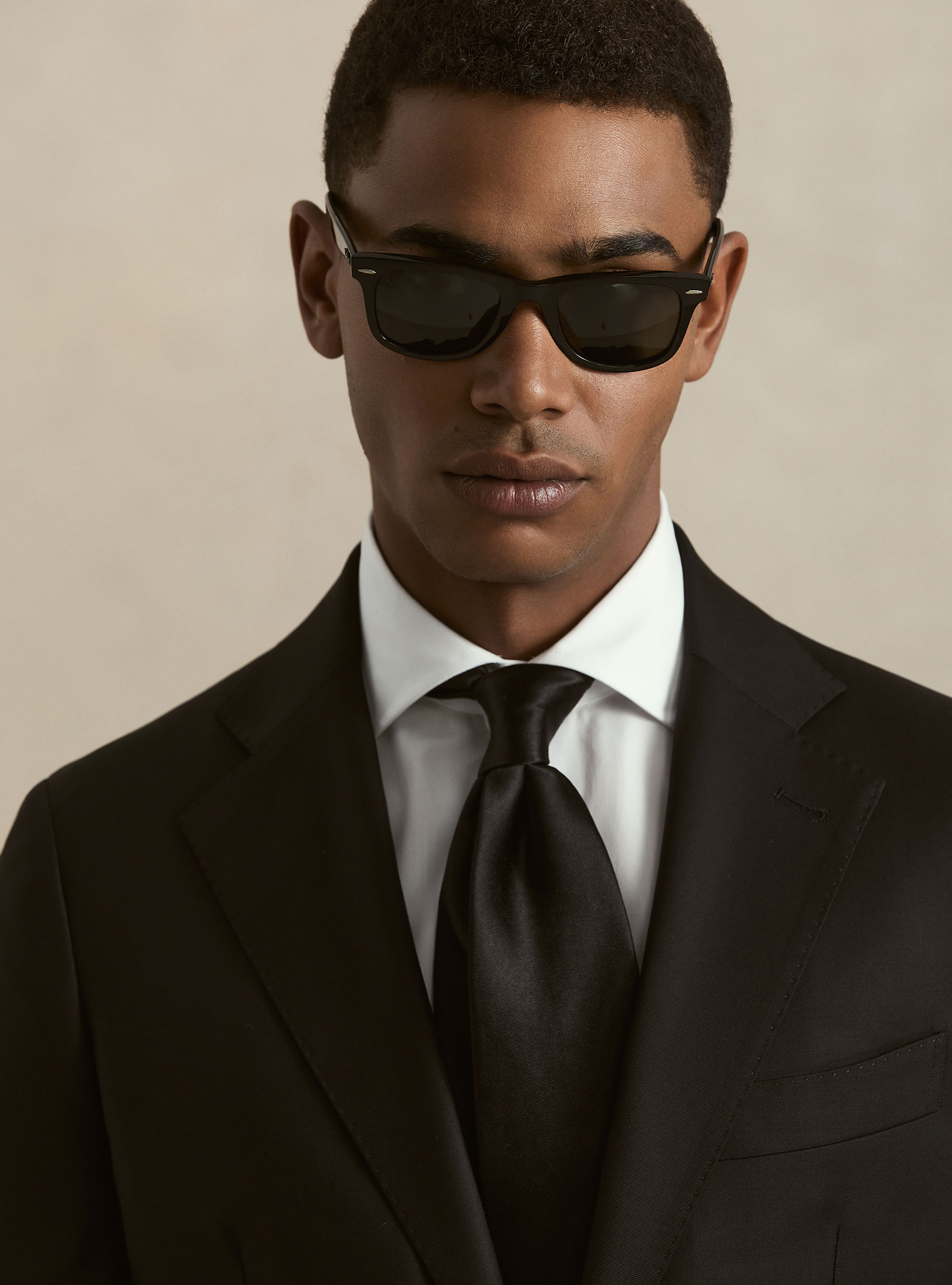 Pure wool suit blazer by Vitale Barberis Canonico, BLACK