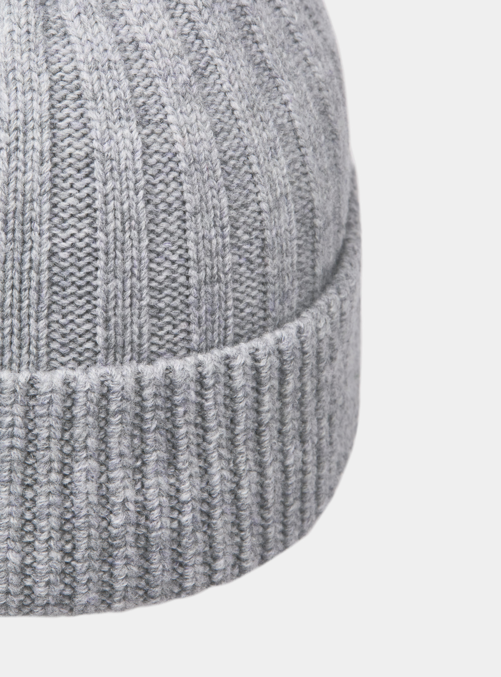 Cappello costa inglese in misto cashmere, GRIGIO MELANGE 0151C