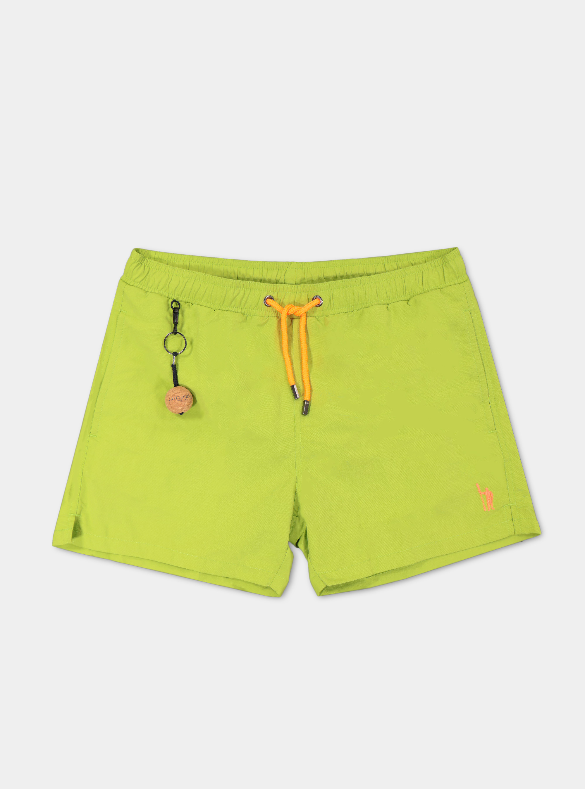 Basic solid colour swimsuit, GREEN