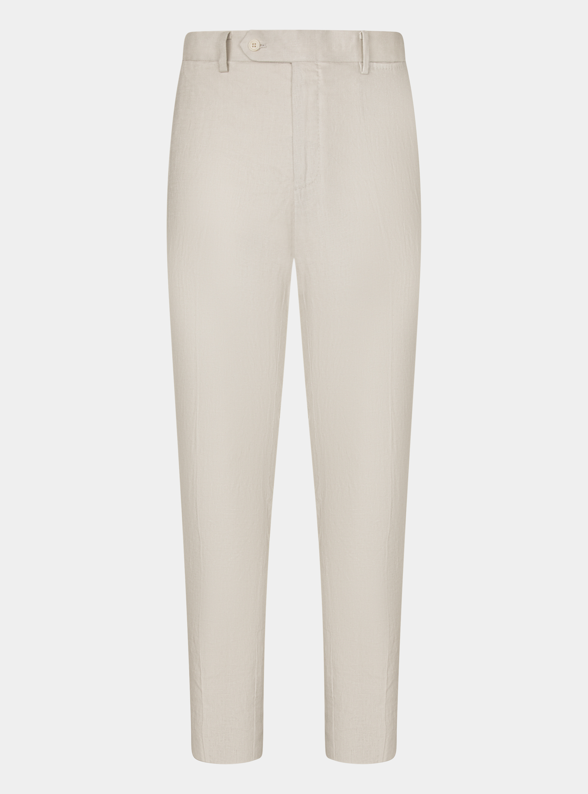 Pantaloni per abito in puro lino, ECRU