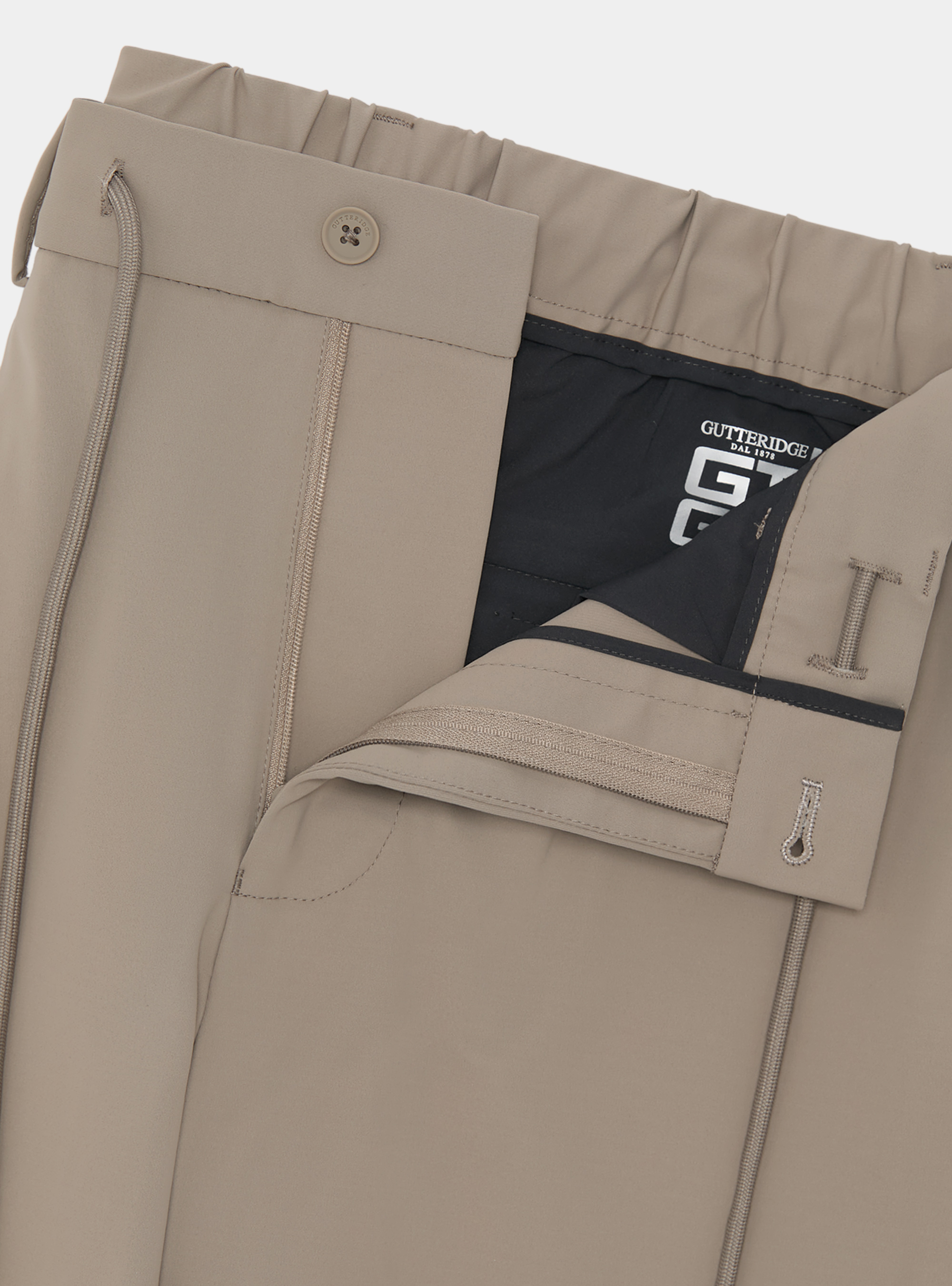 Pantal&oacute;n GT01 de nailon el&aacute;stico, BARRO