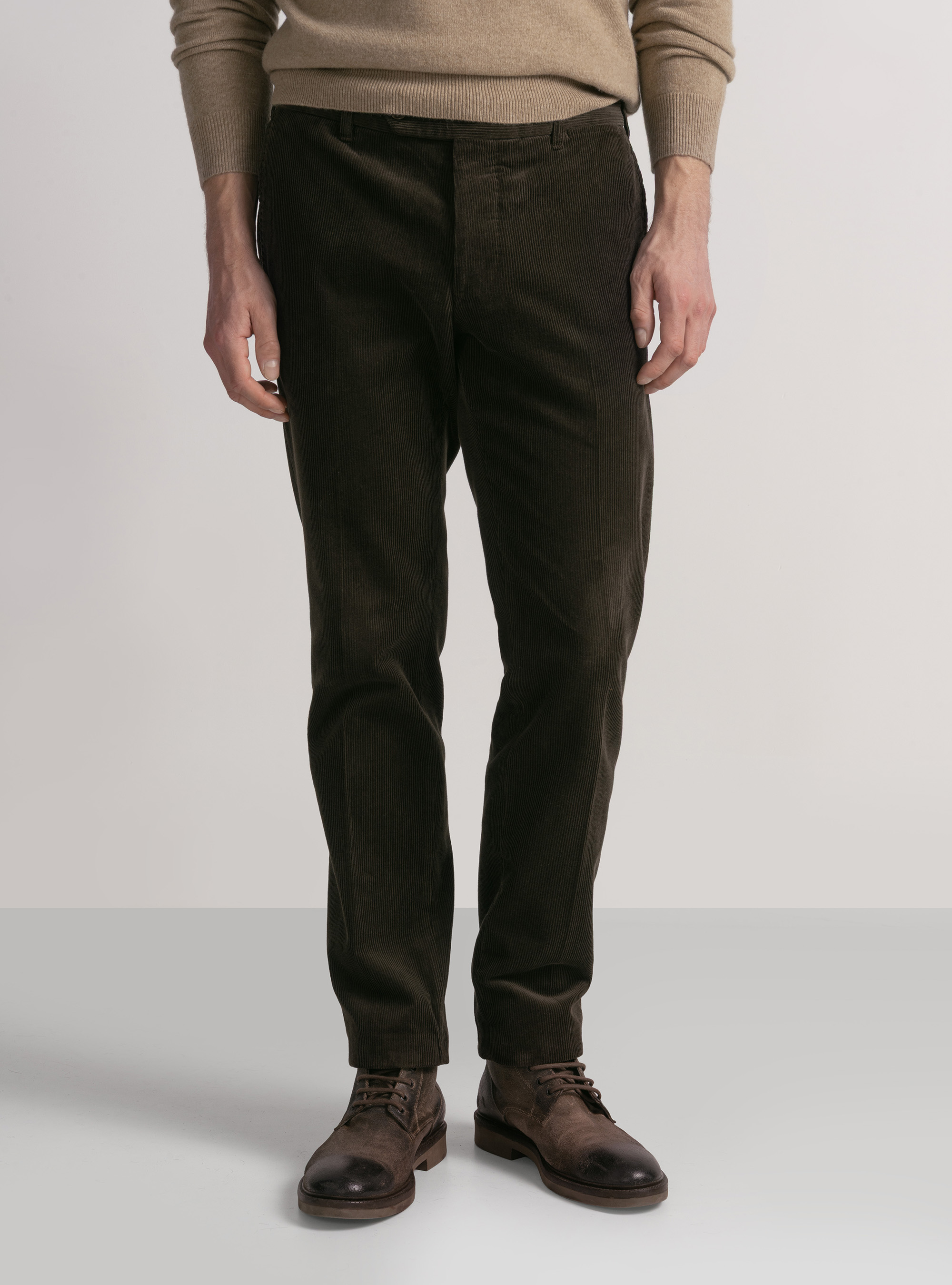 Pantalones de terciopelo, MARRON