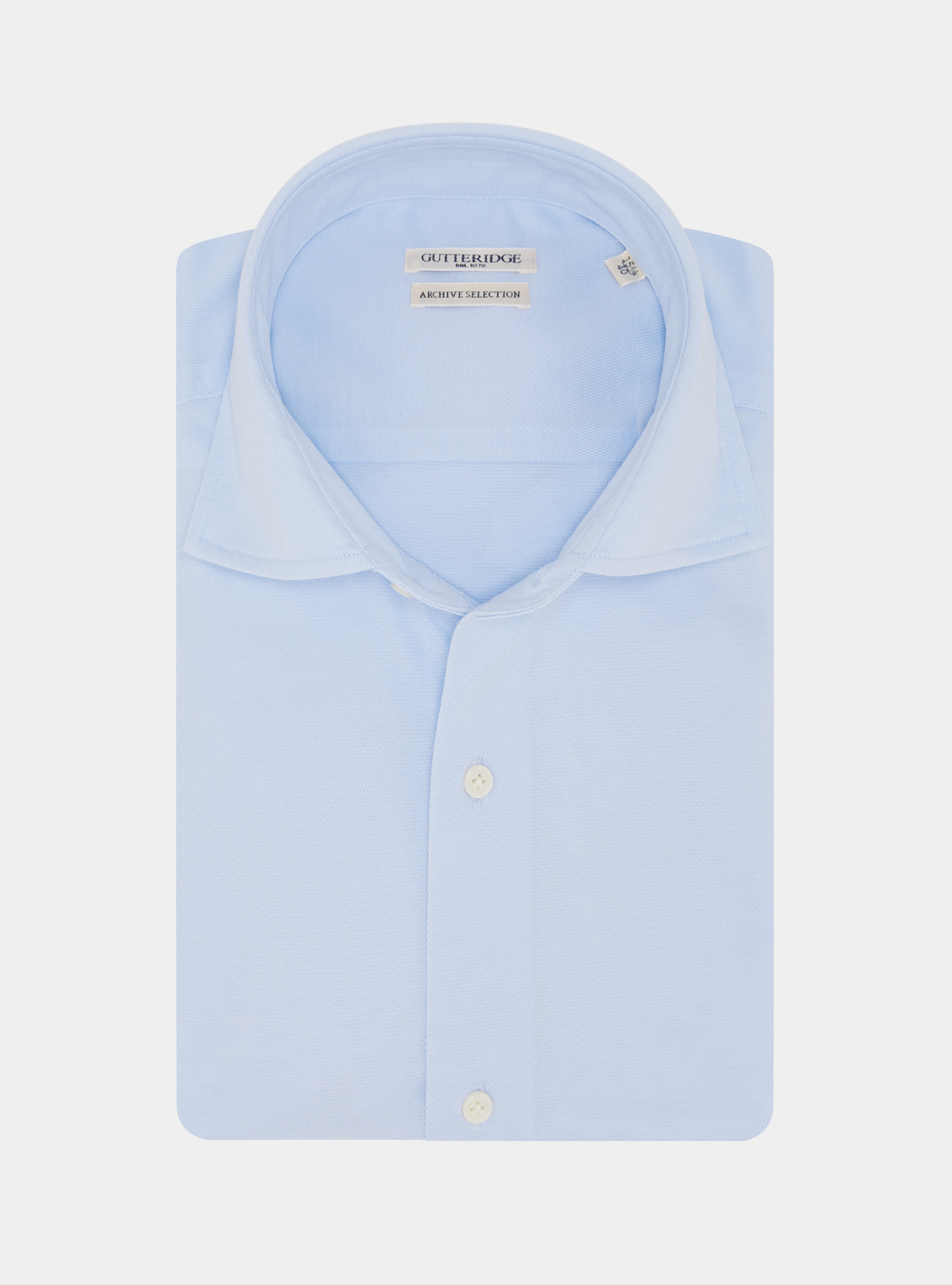 Camicia piquet in tessuto COOLMAX, AZZURRO