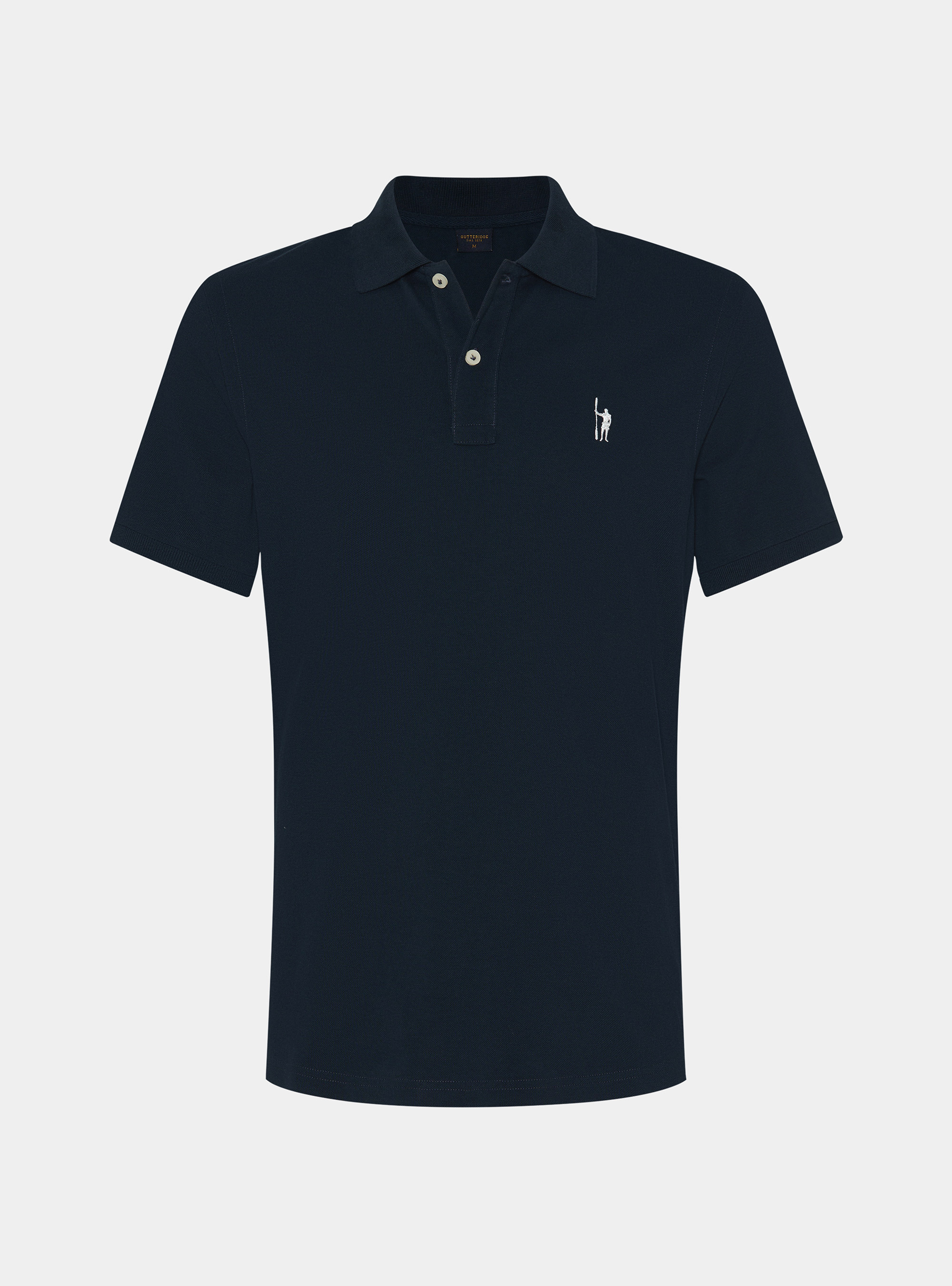 Polo classica in piquet, BLU NAVY