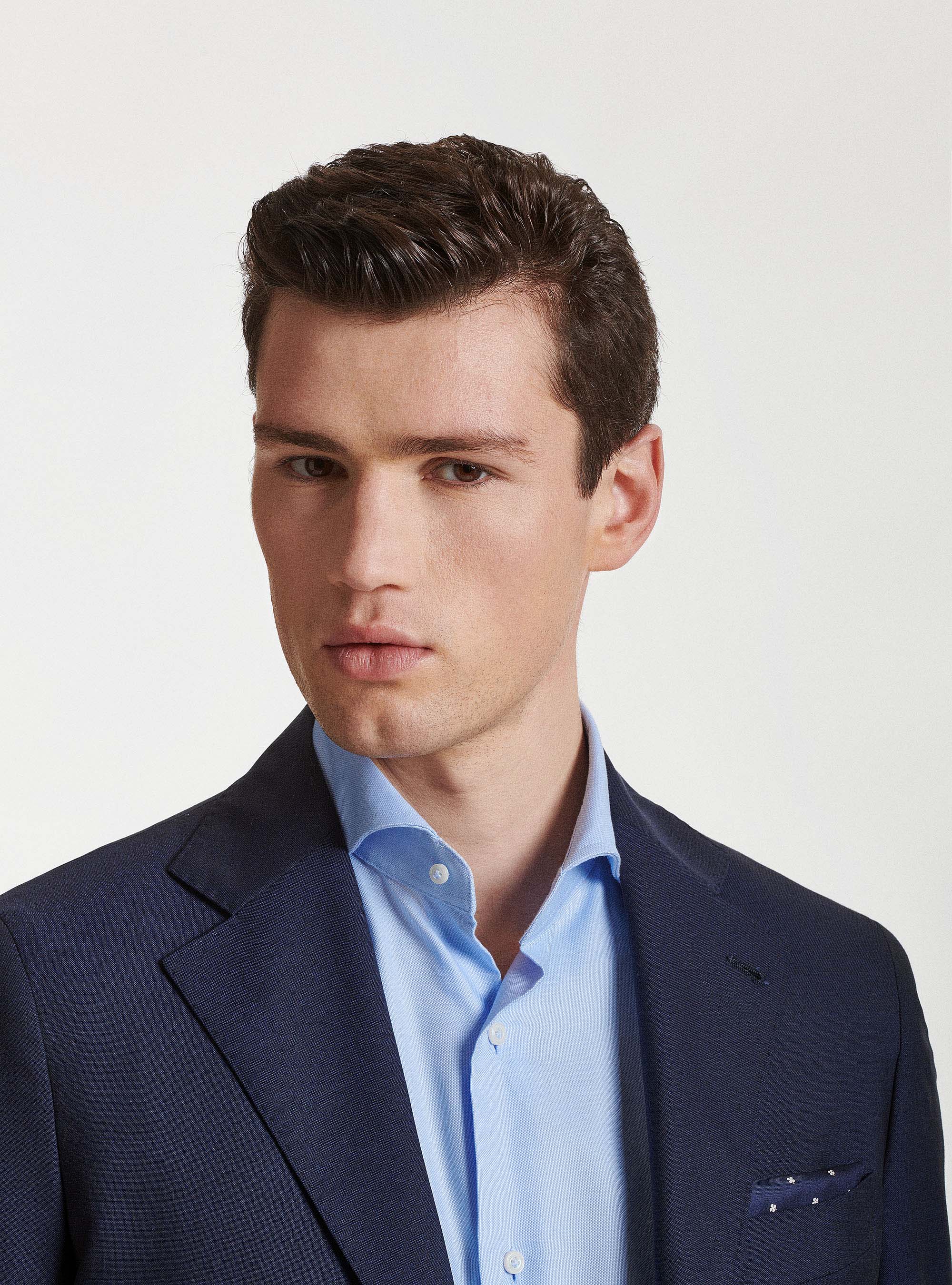 Pure wool suit blazer Vitale Barberis Canonico, NAVY BLUE