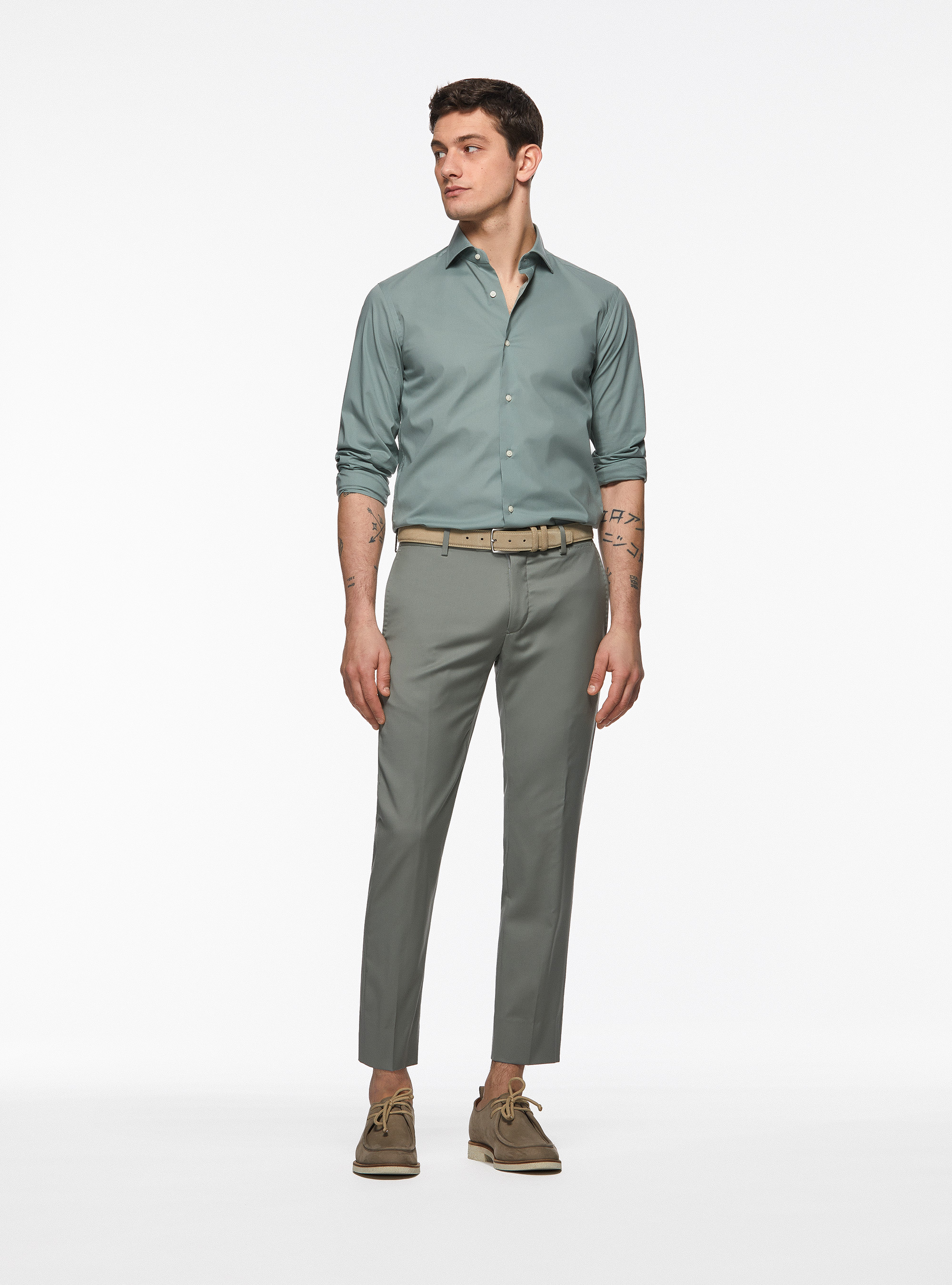 Stretch poplin shirt, GIADA 0697C