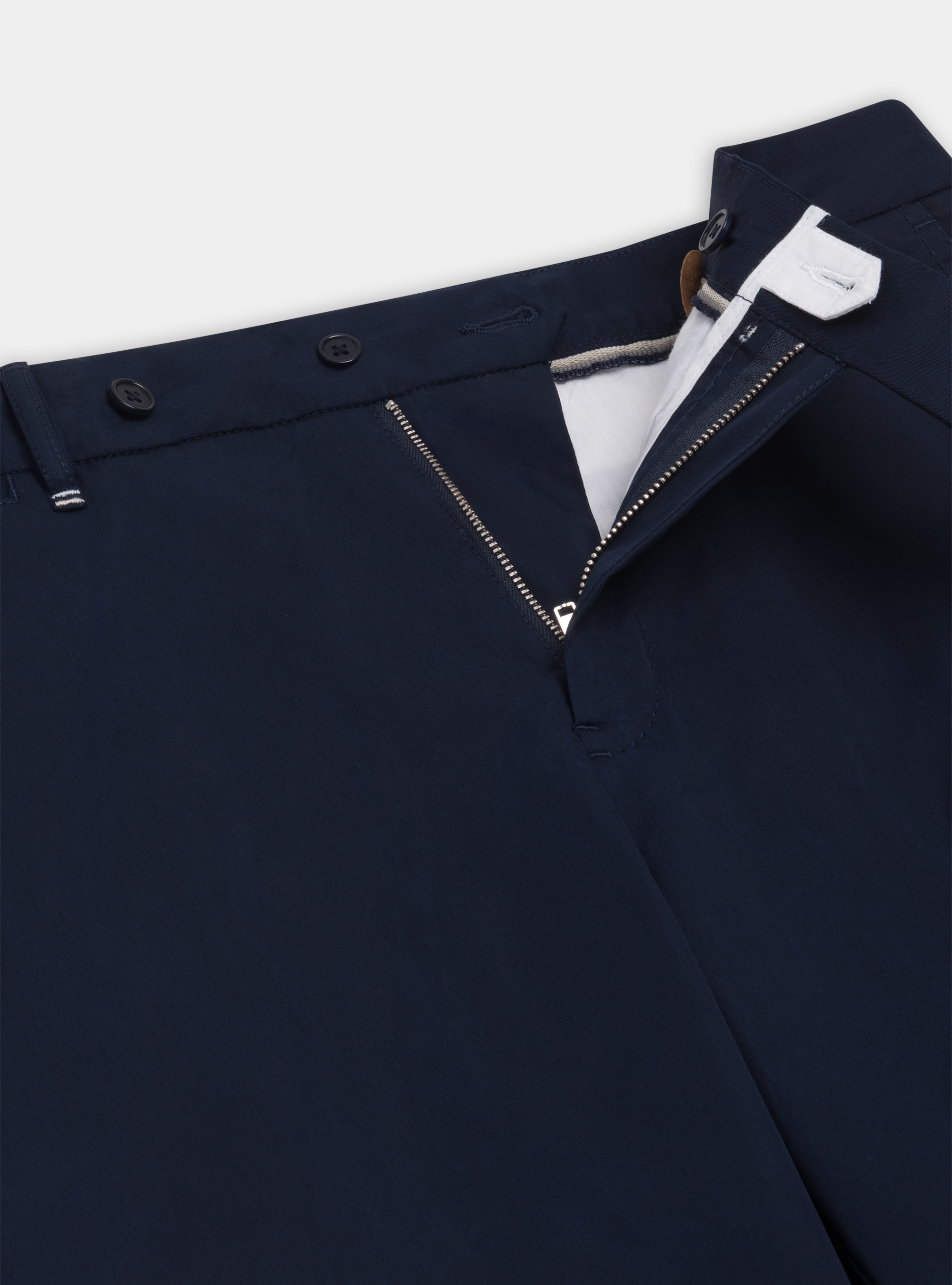 Bermuda in twill di cotone leggero, BLU NAVY