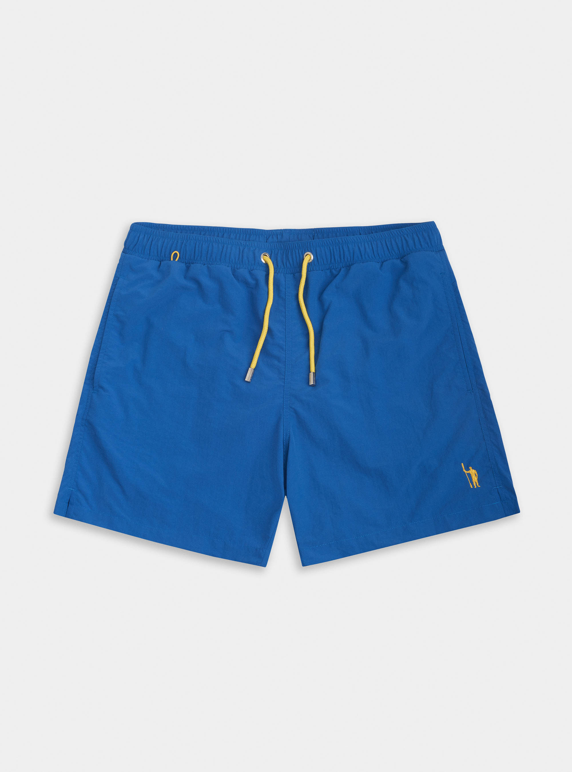 Costume basico con ricamo, BLU ROYAL