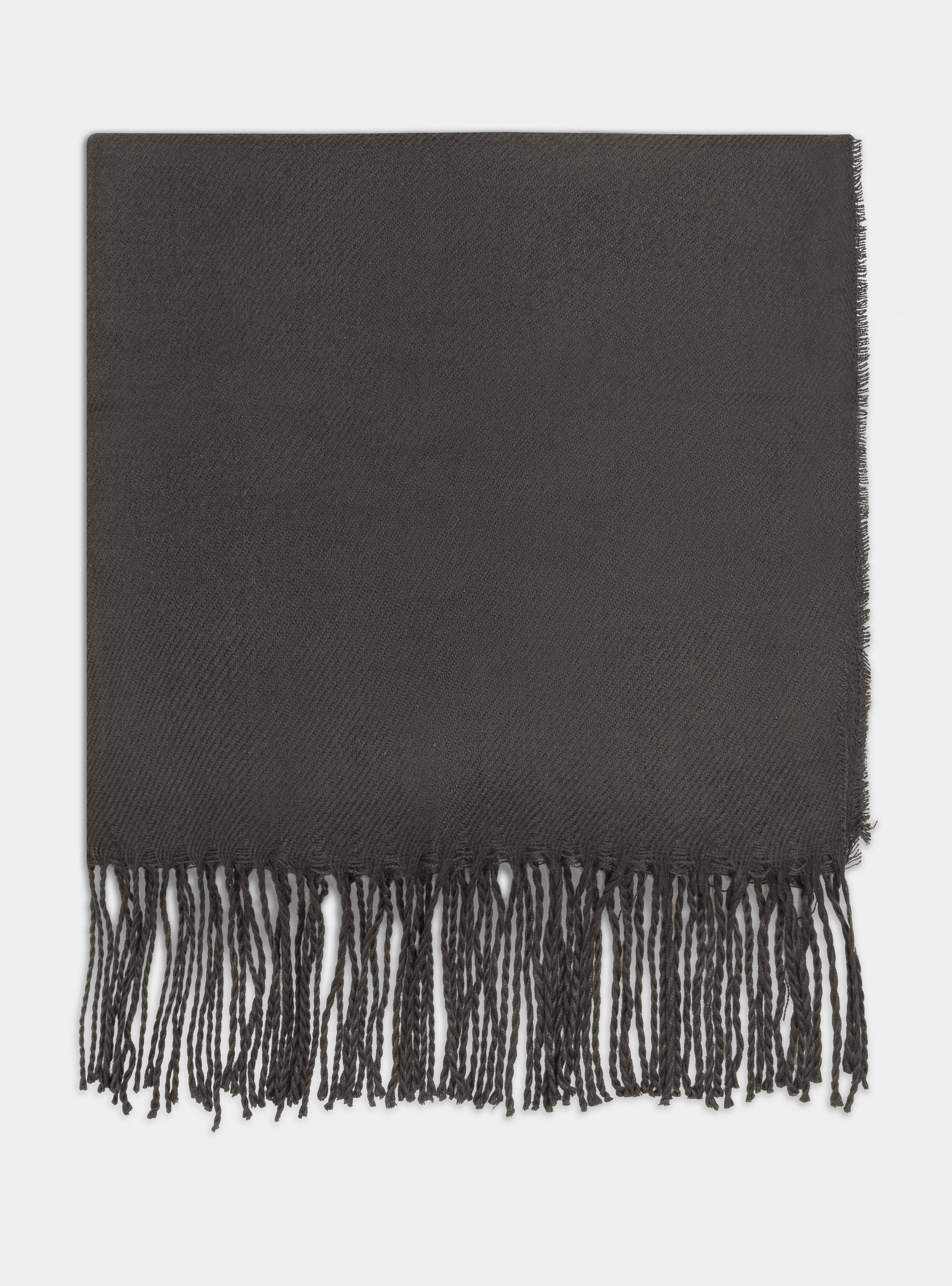 Sciarpa tinta unita, C125 GREY M
