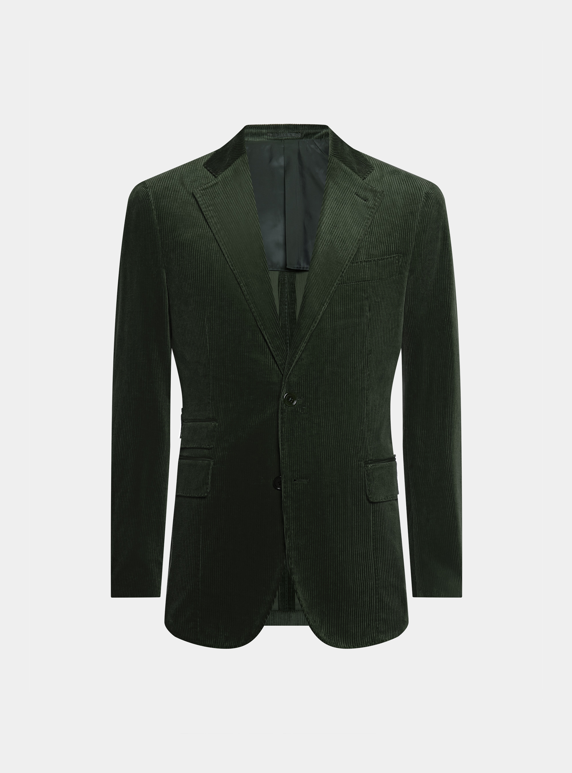 Duca Visconti di Modrone corduroy blazer, GREEN