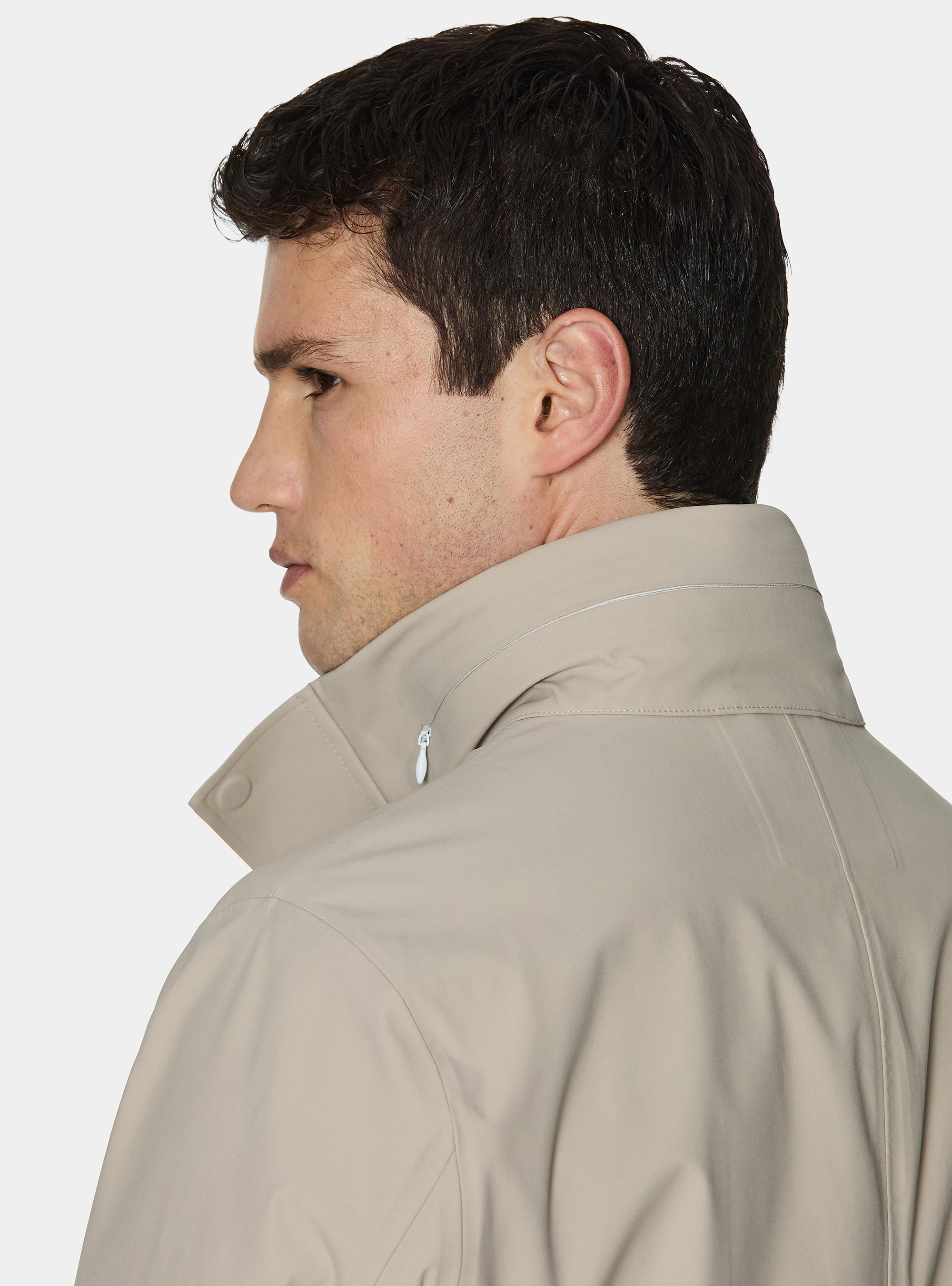 Blouson long GT01 en tissu technique, &Atilde; CRU