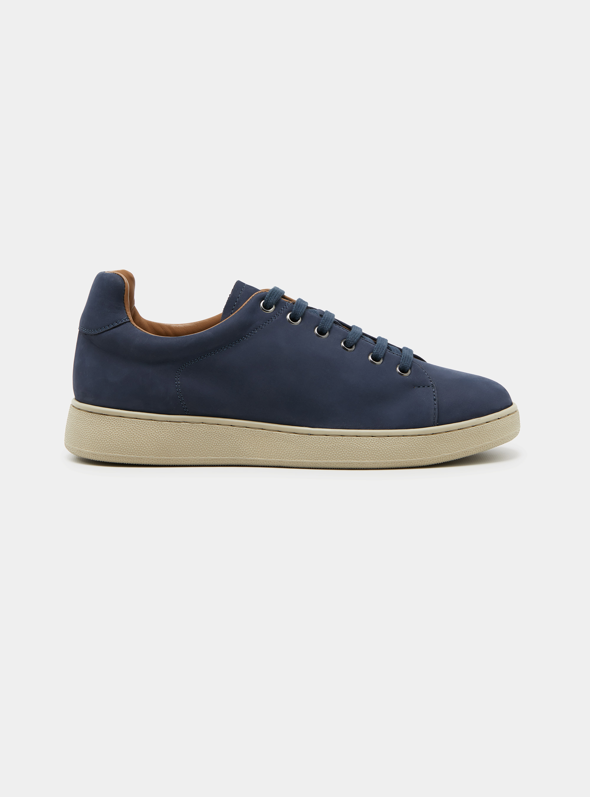 Sneakers in nabuk, 0243C DENIM