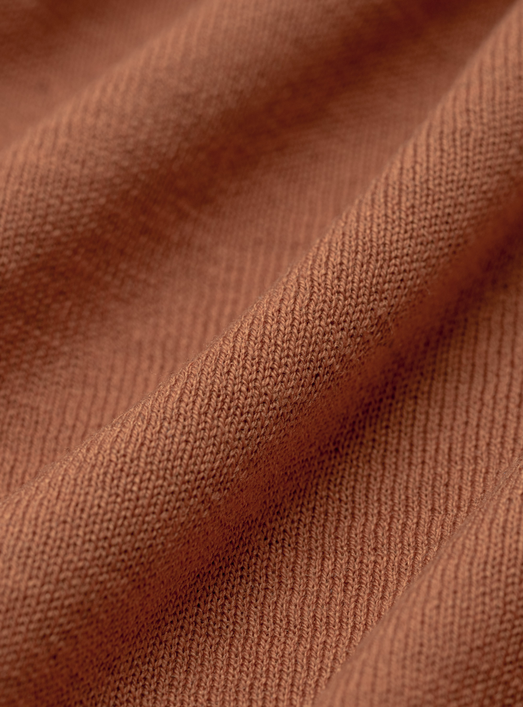 Silk cotton polo shirt, ORANGE