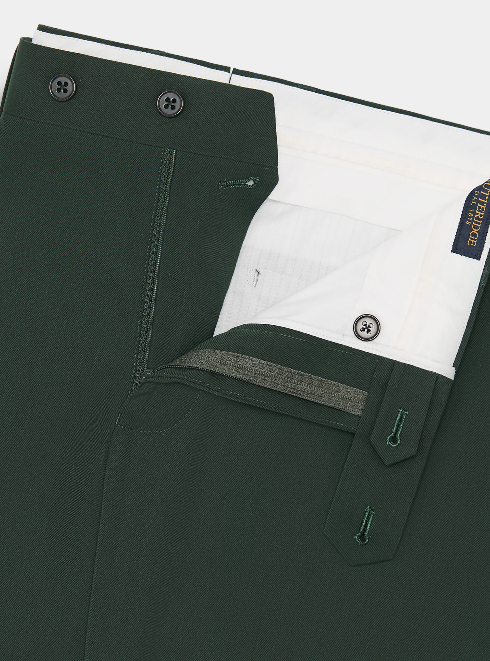 Slim-fit suit trousers, GREEN