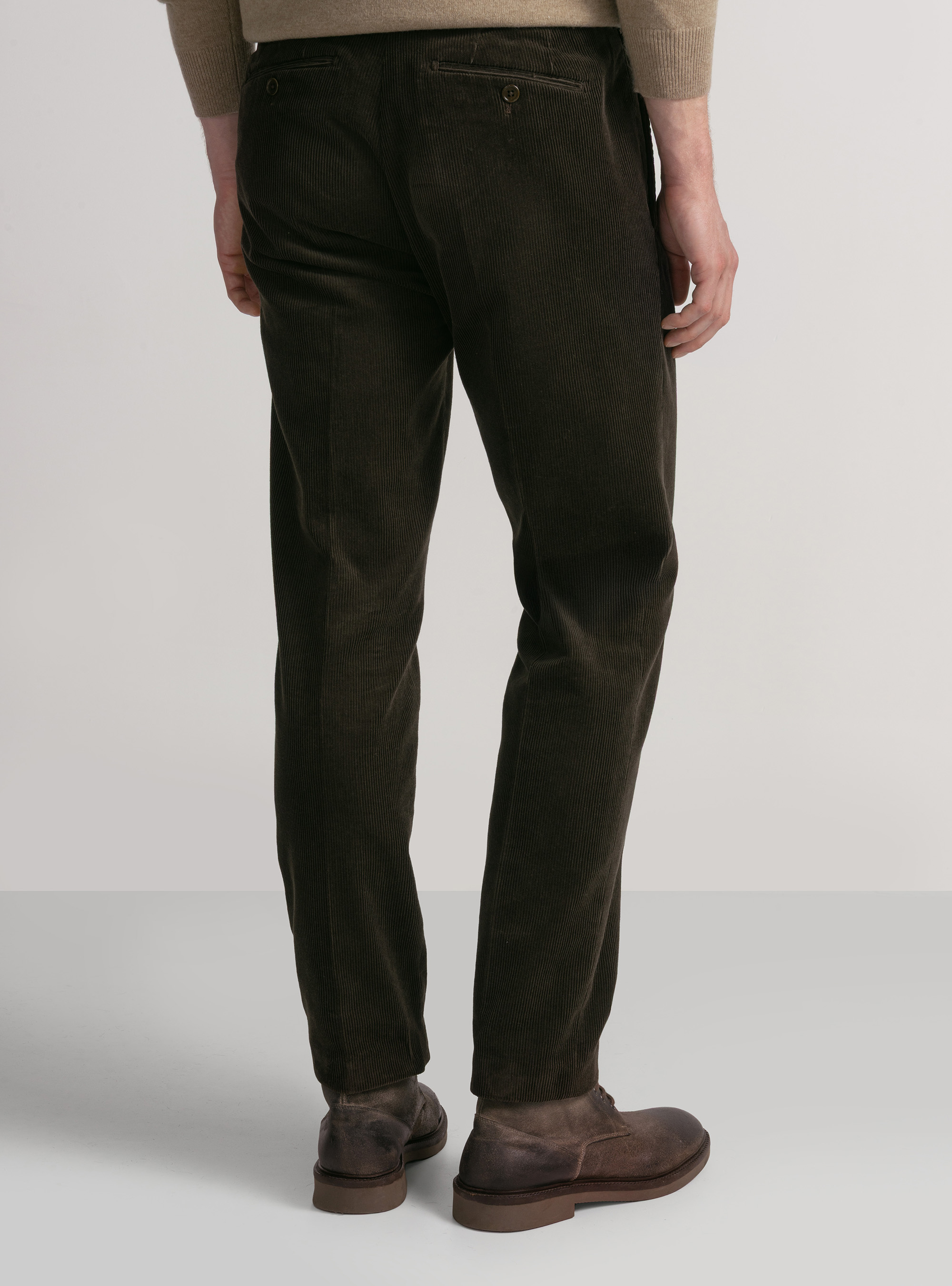 Pantalones de terciopelo, MARRON