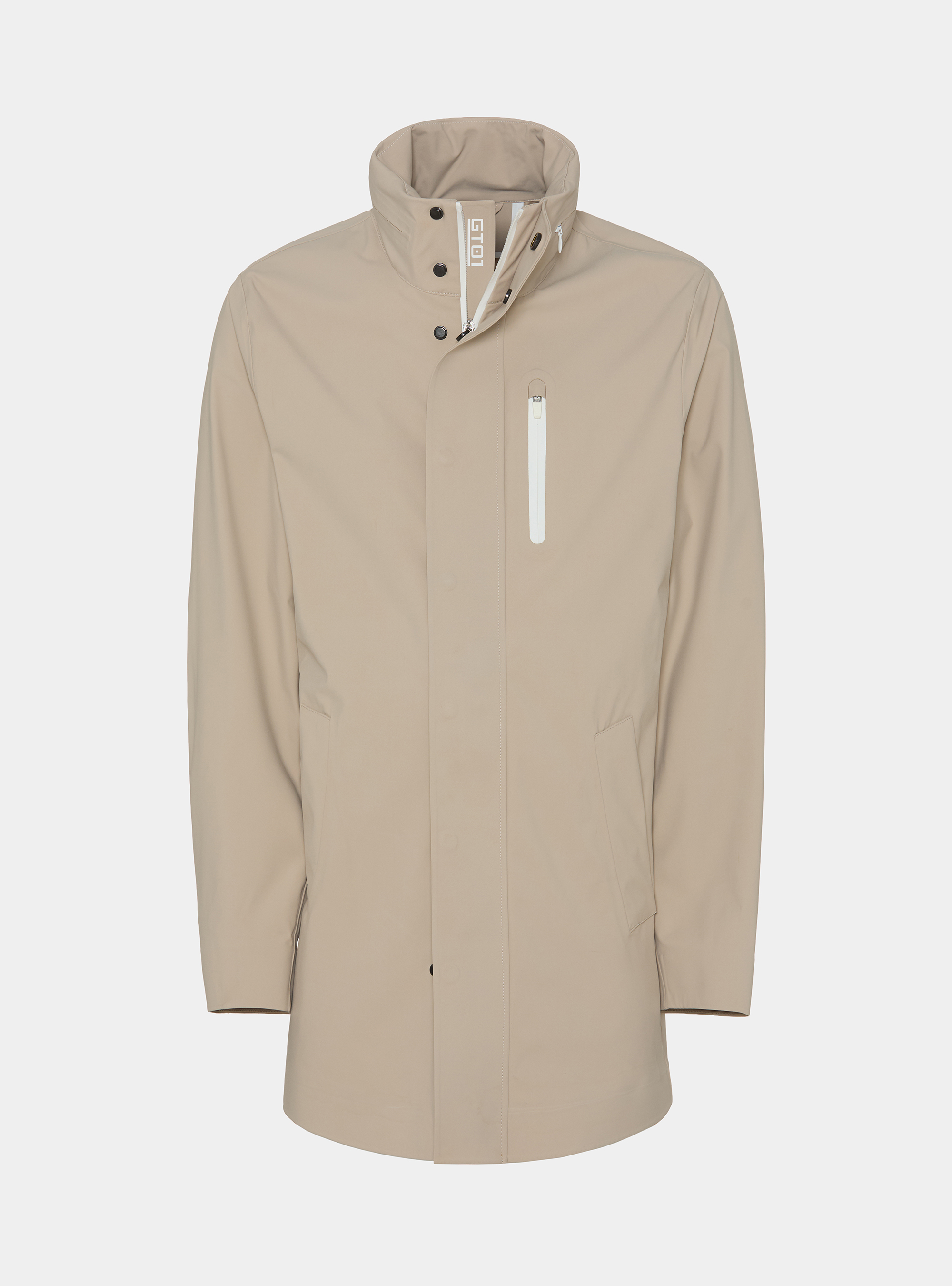 Blouson long GT01 en tissu technique, &Atilde; CRU