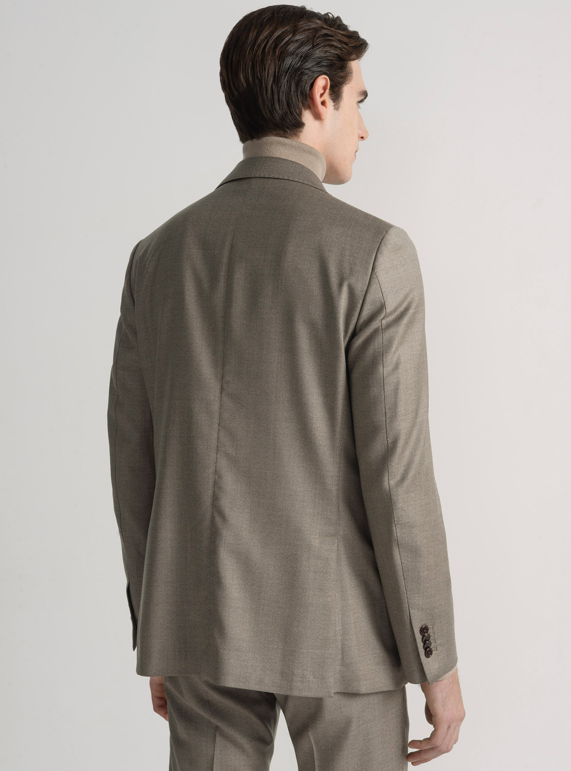 Pure wool suit blazer Vitale Barberis Canonico, SAND