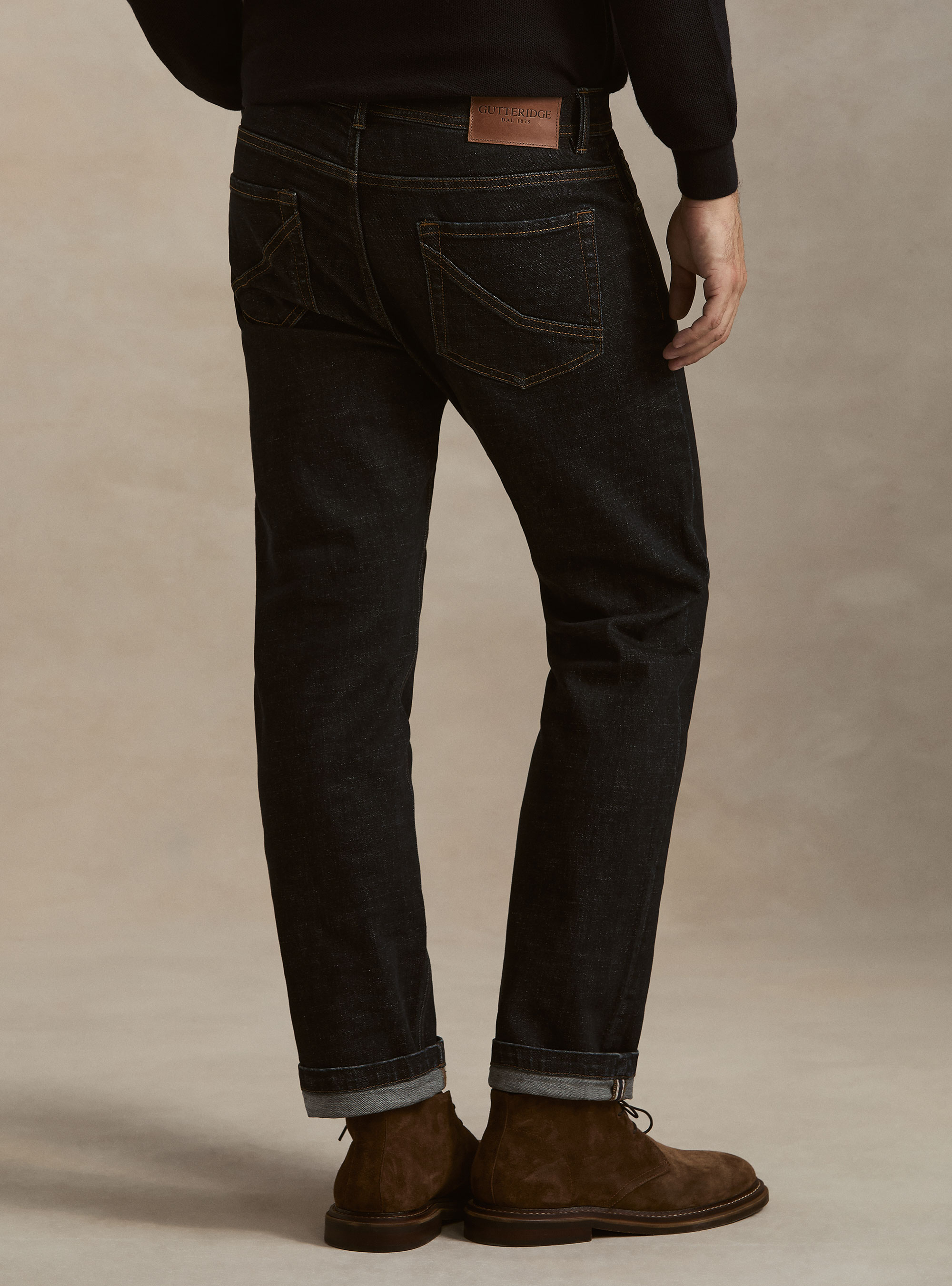 Denim rin&ccedil;age, BLEU MARINE