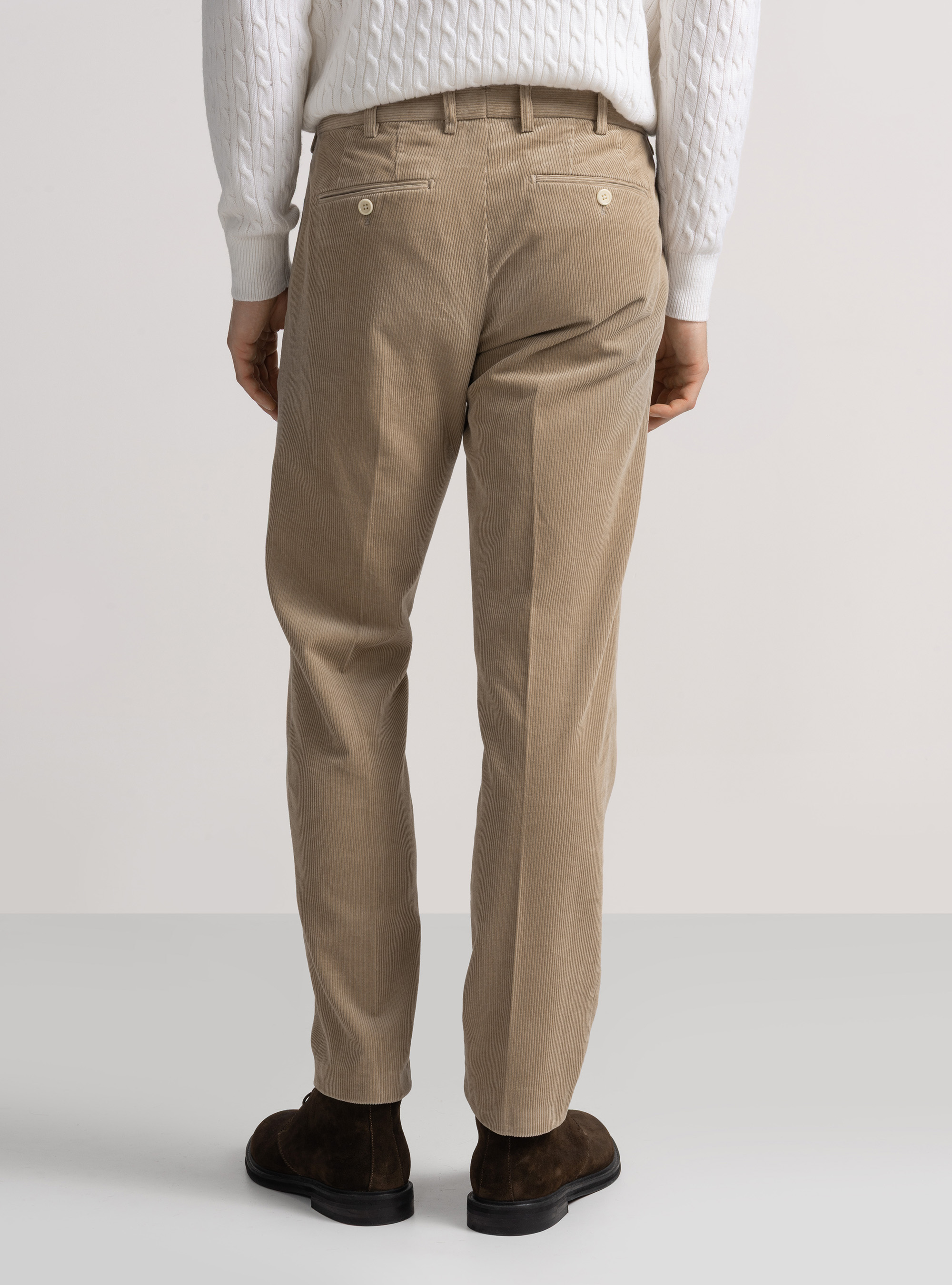 Corduroy trousers, SAND