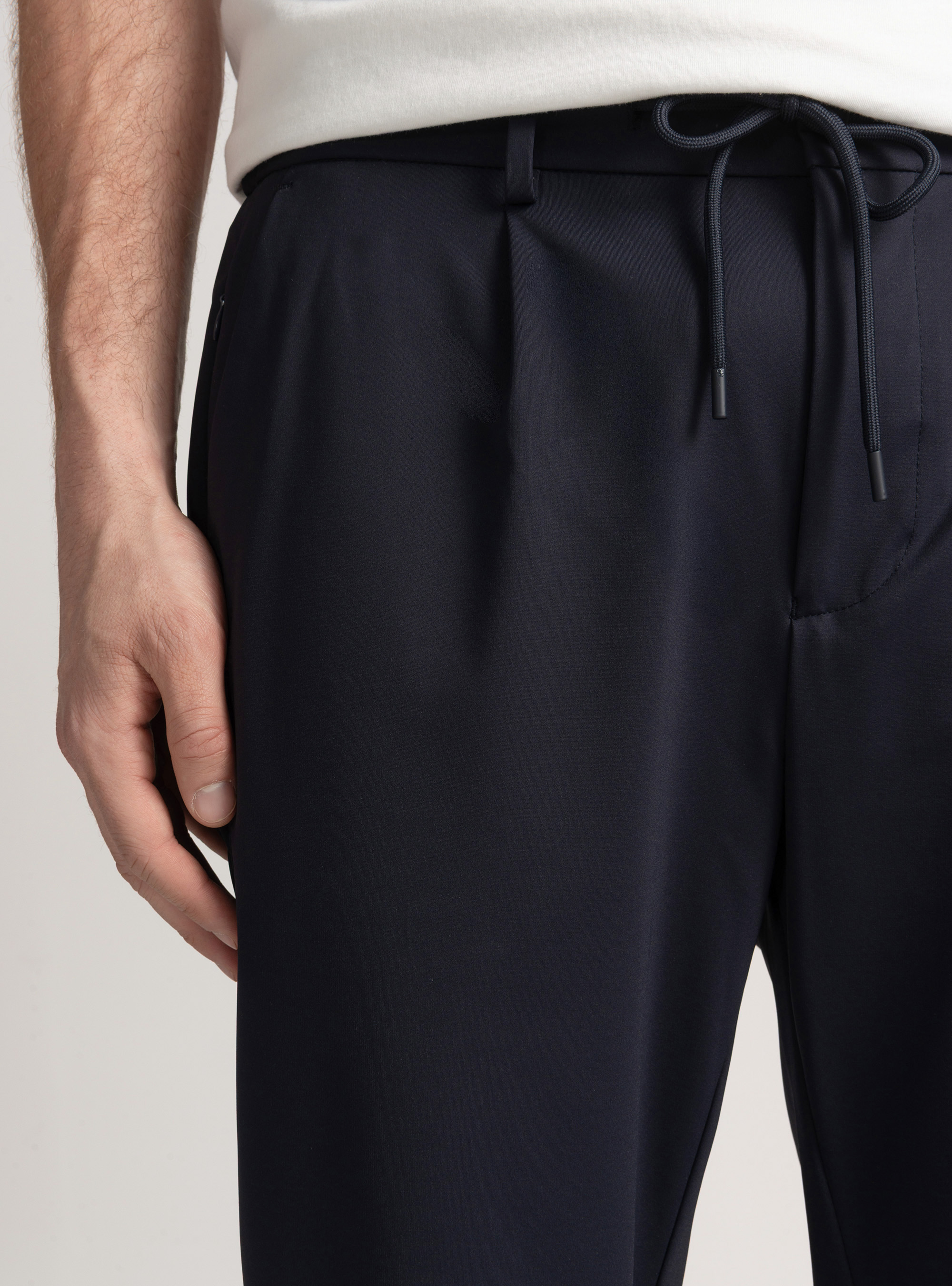 Pantalon GT01 en nylon extensible, BLEU MARINE