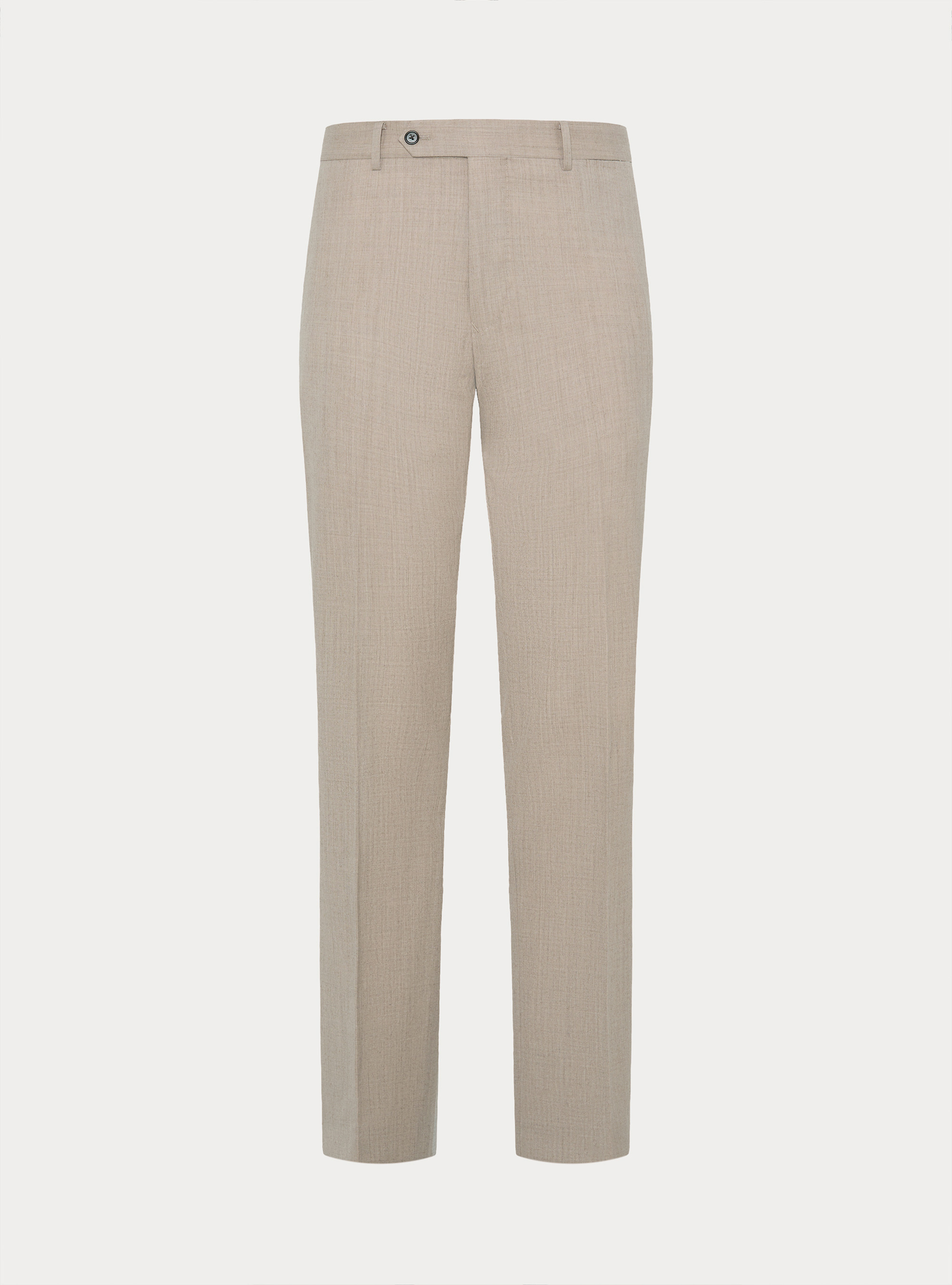 Flannel suit trousers, SAND
