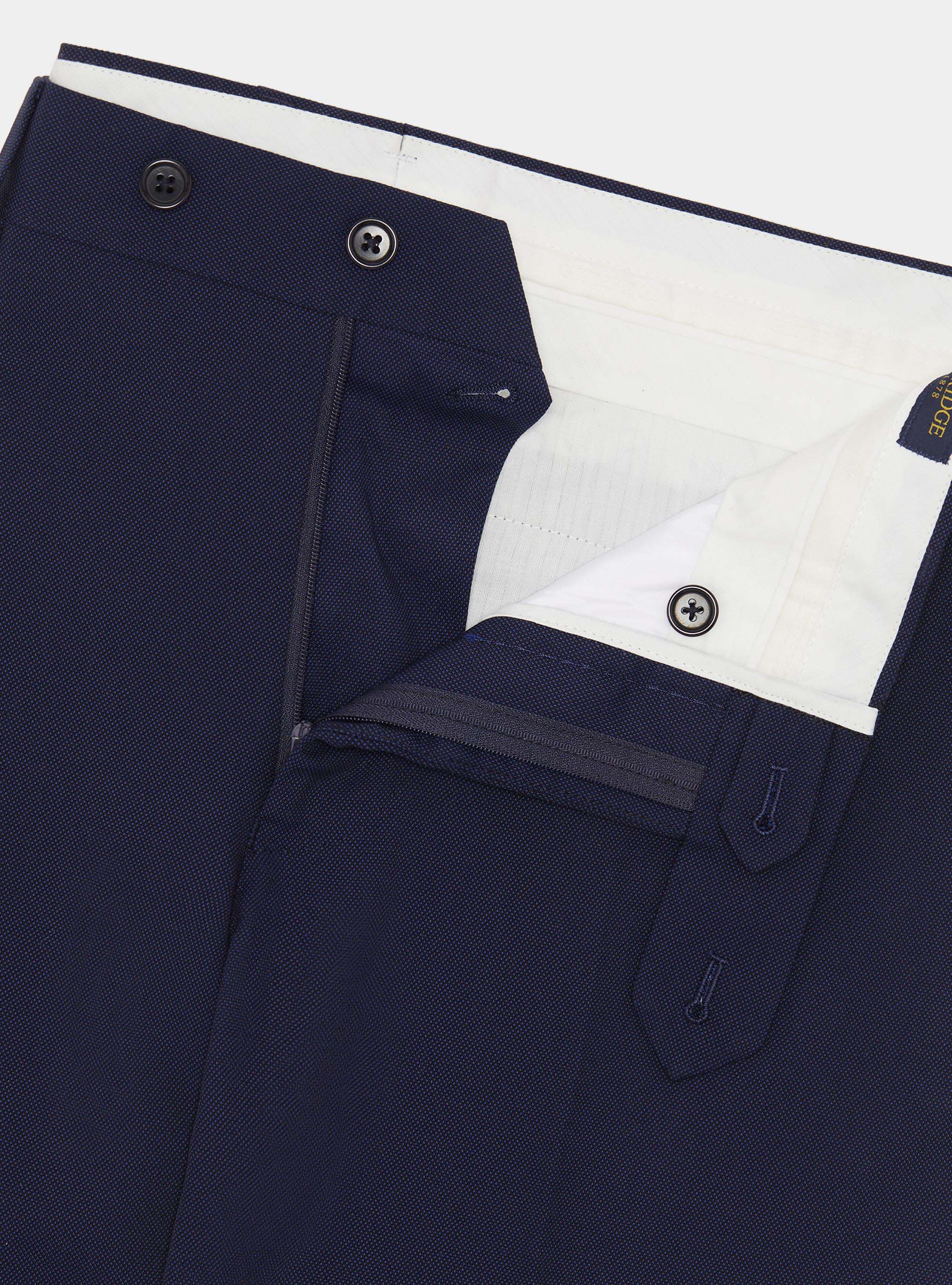 Pantaloni per abito occhio di pernice, BLU NAVY