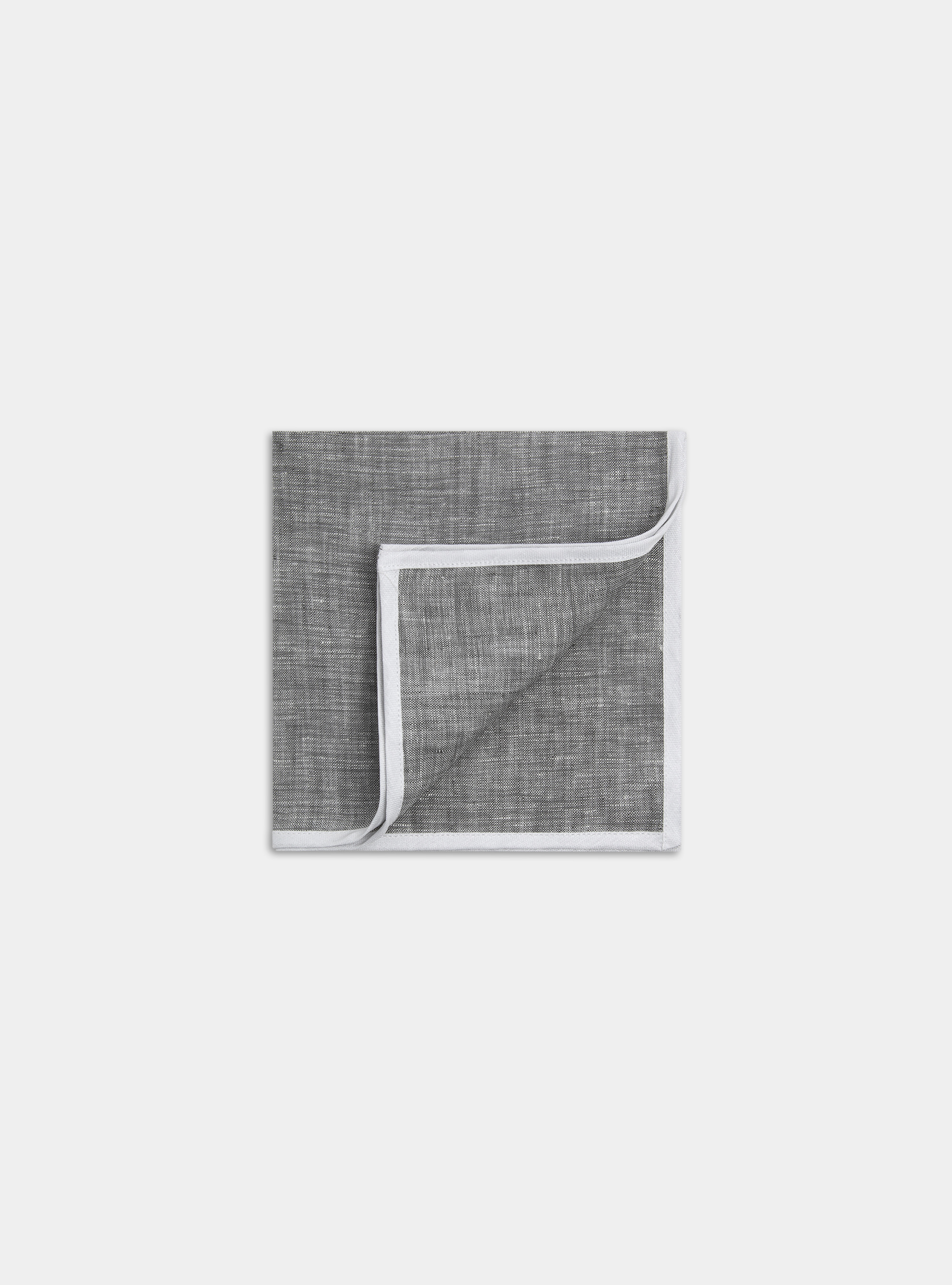 Pochette en lin, GRIS CLAIR M&Atilde; LANG&Atilde;