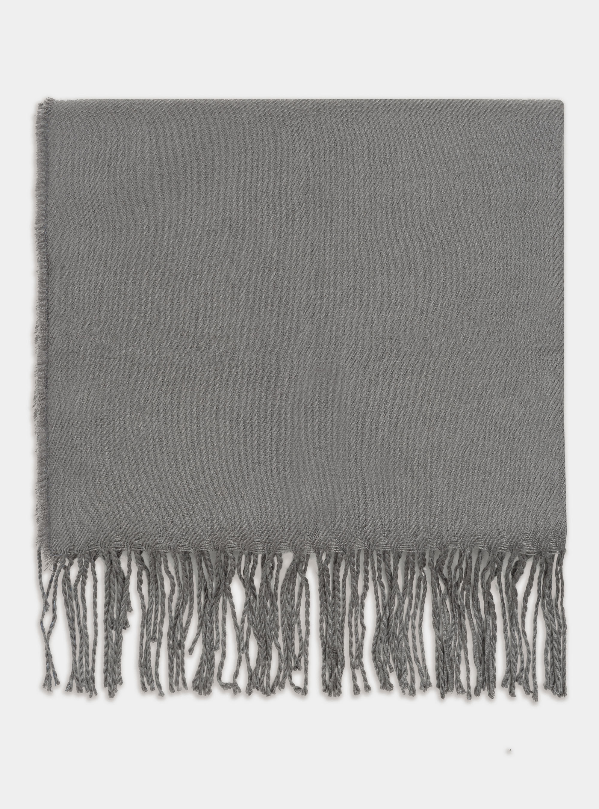 Sciarpa tinta unita, GREY MELANGE