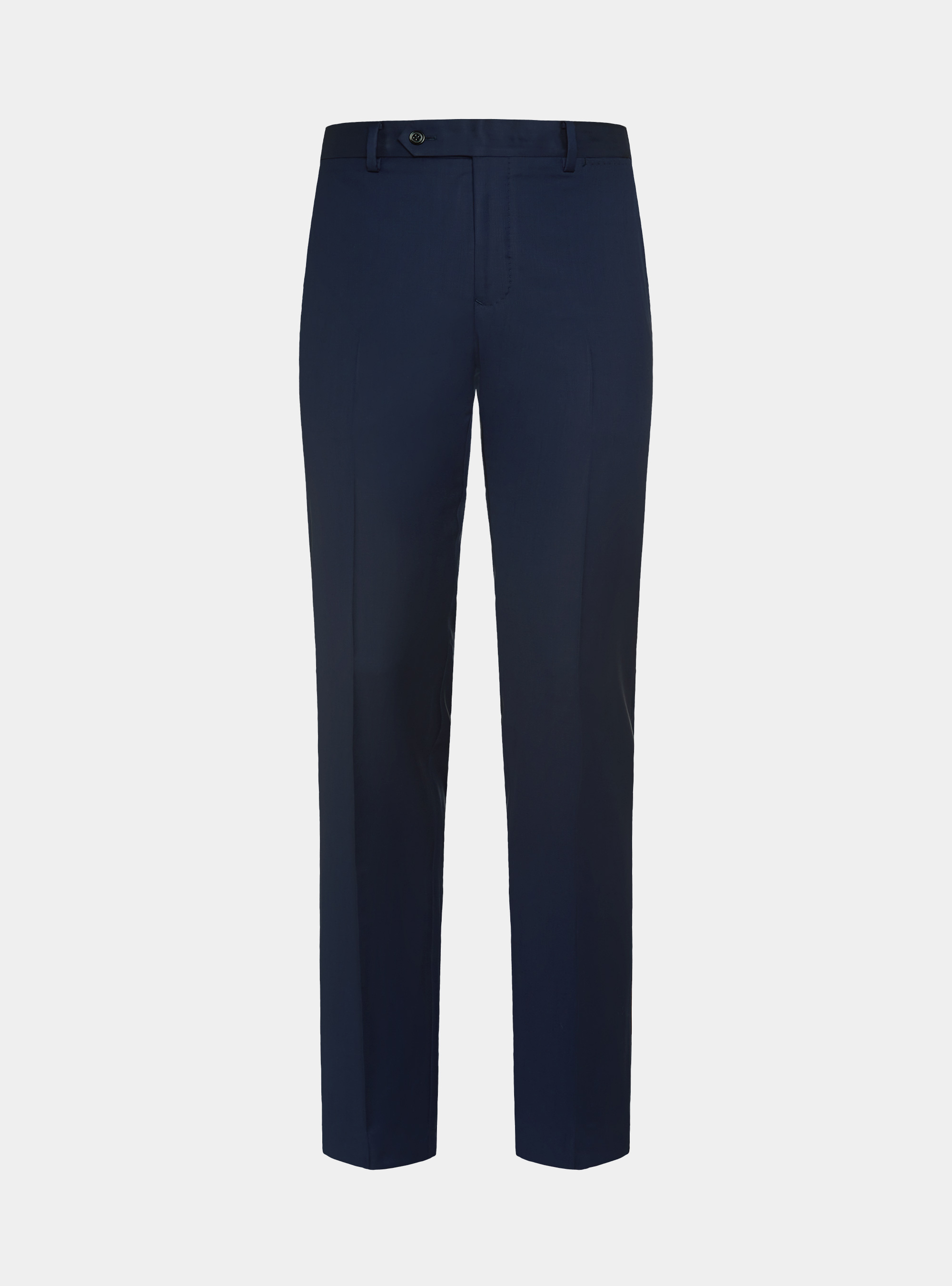 Trousers in pure 110's superfine wool, BASALT