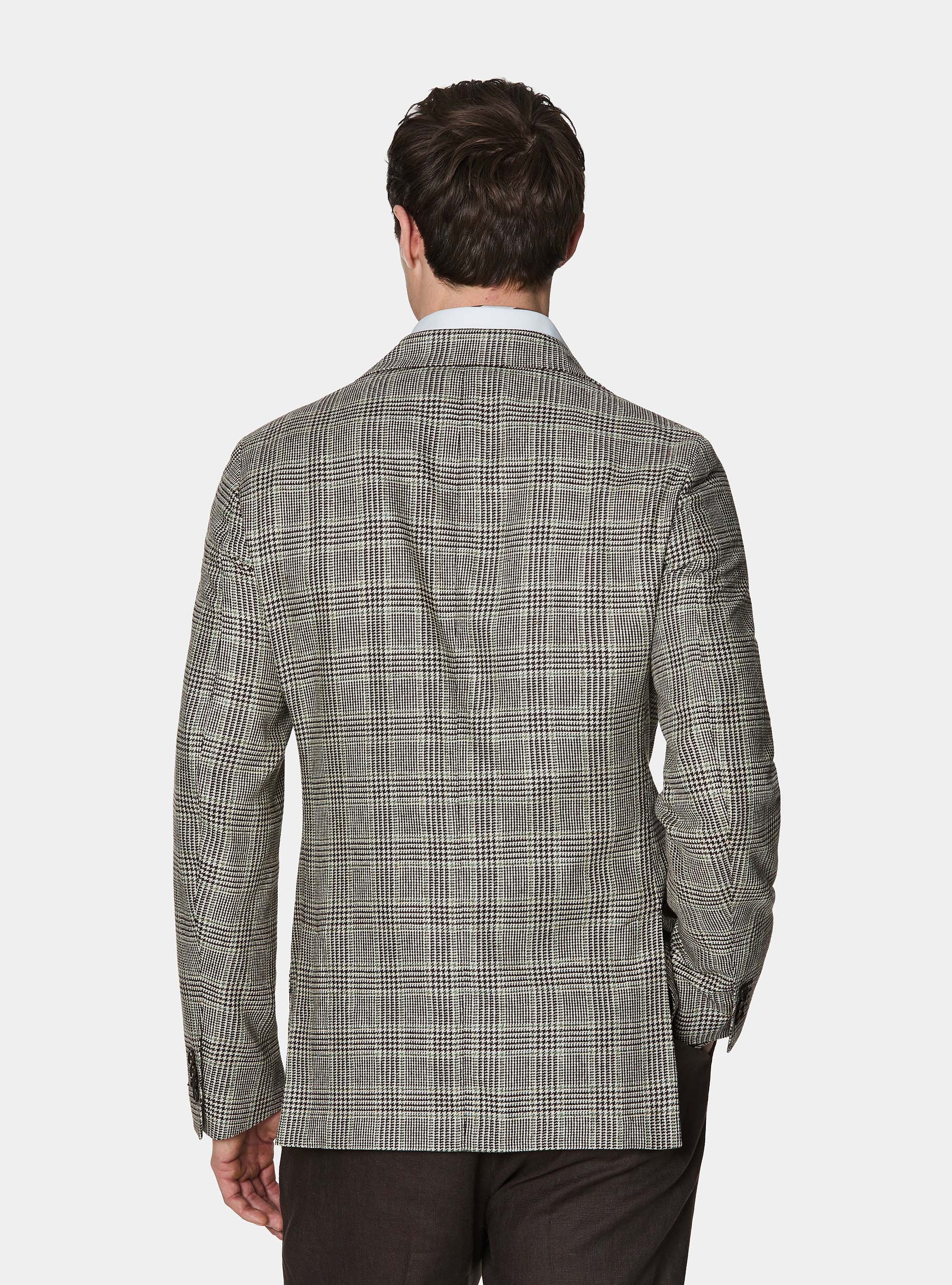 Gemusterte Jacke aus reiner Seide, FANGO 0569C