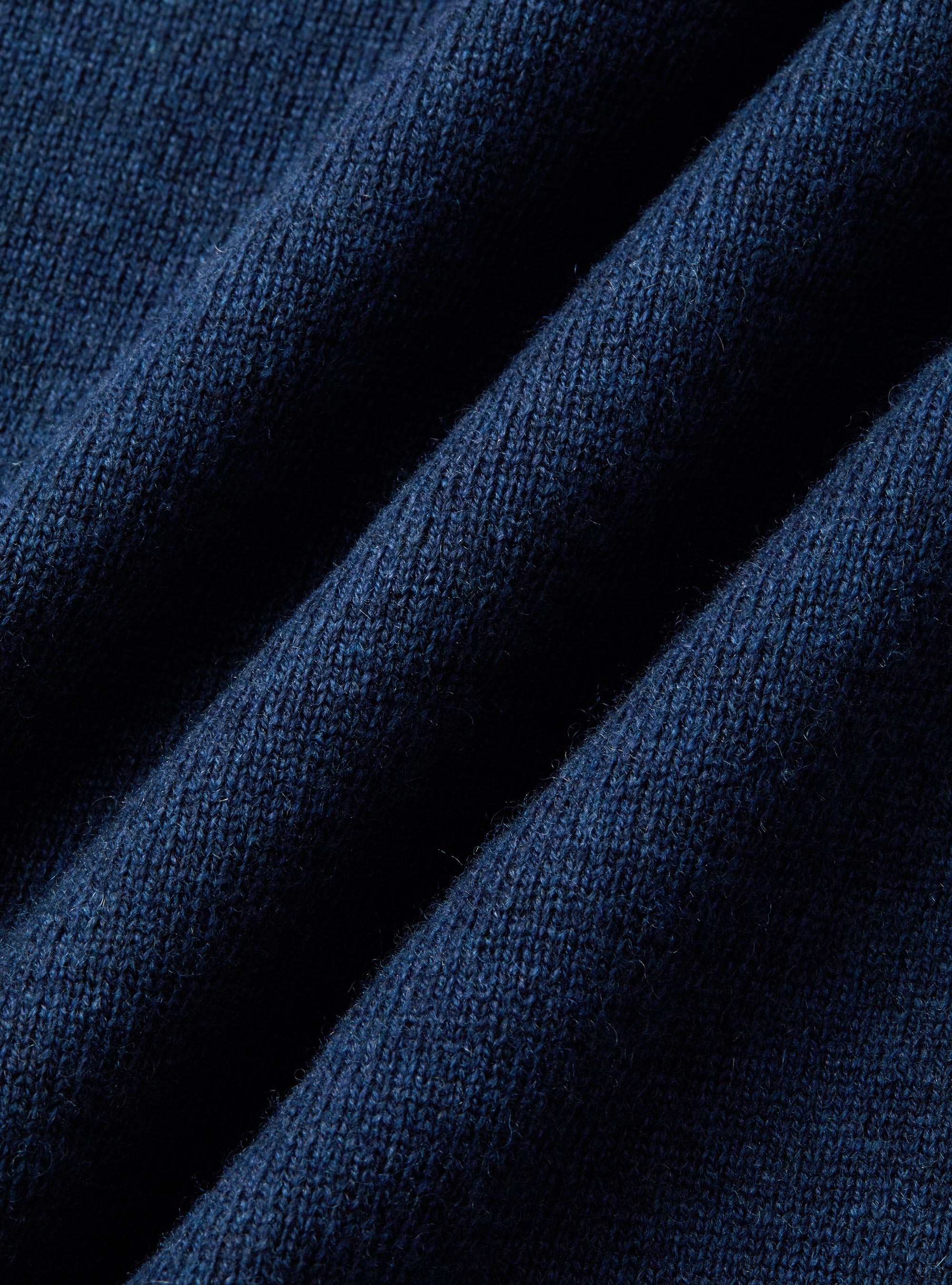 Maglia girocollo in misto lana, INCHIOSTRO