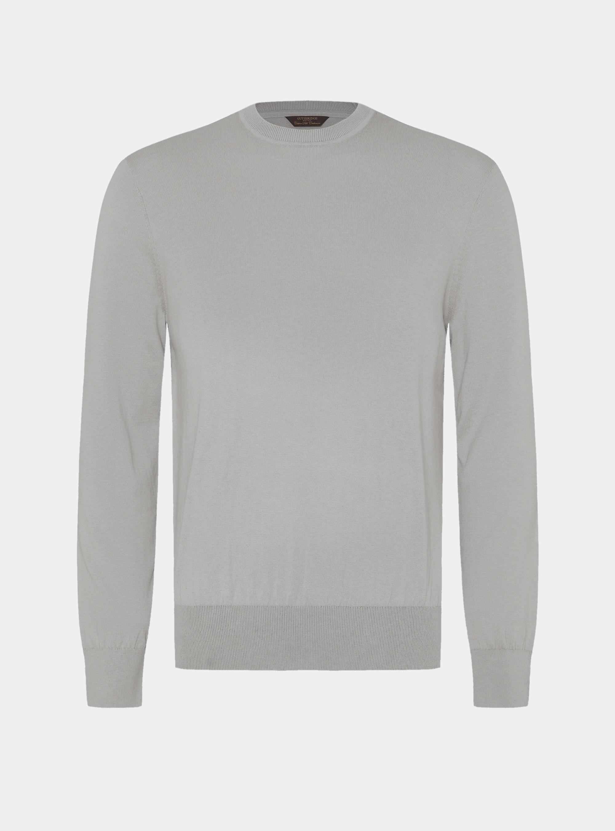 Rundhals-Pullover aus Baumwolle, Seide und Kaschmir, PERLA 0178C