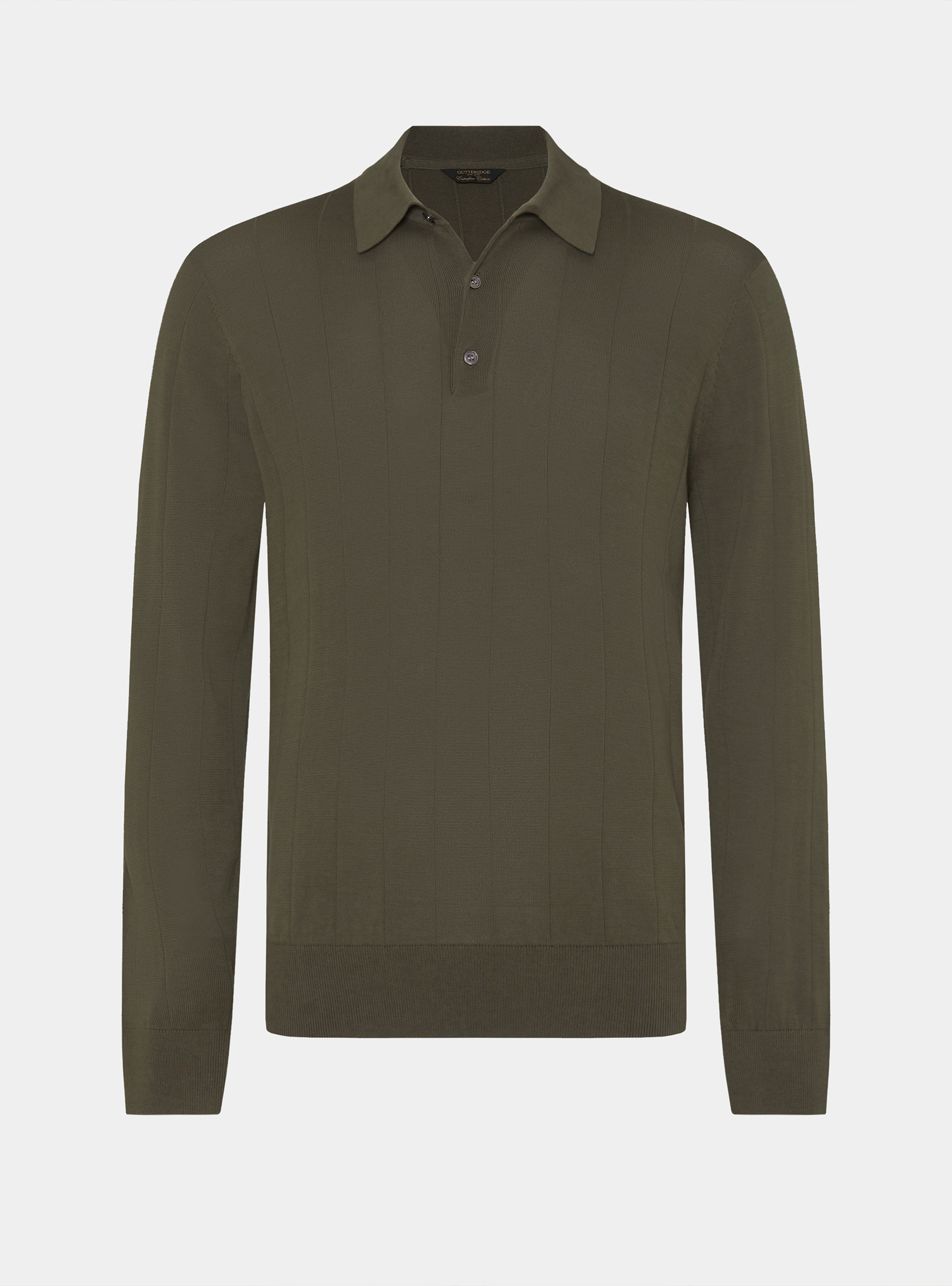 Polo in maglia manica lunga, MILITARE 0609C