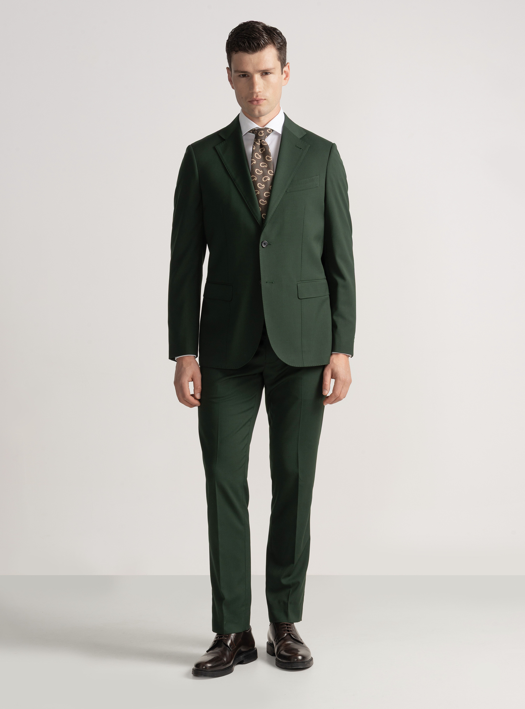 Giacca per abito slim fit, VERDE