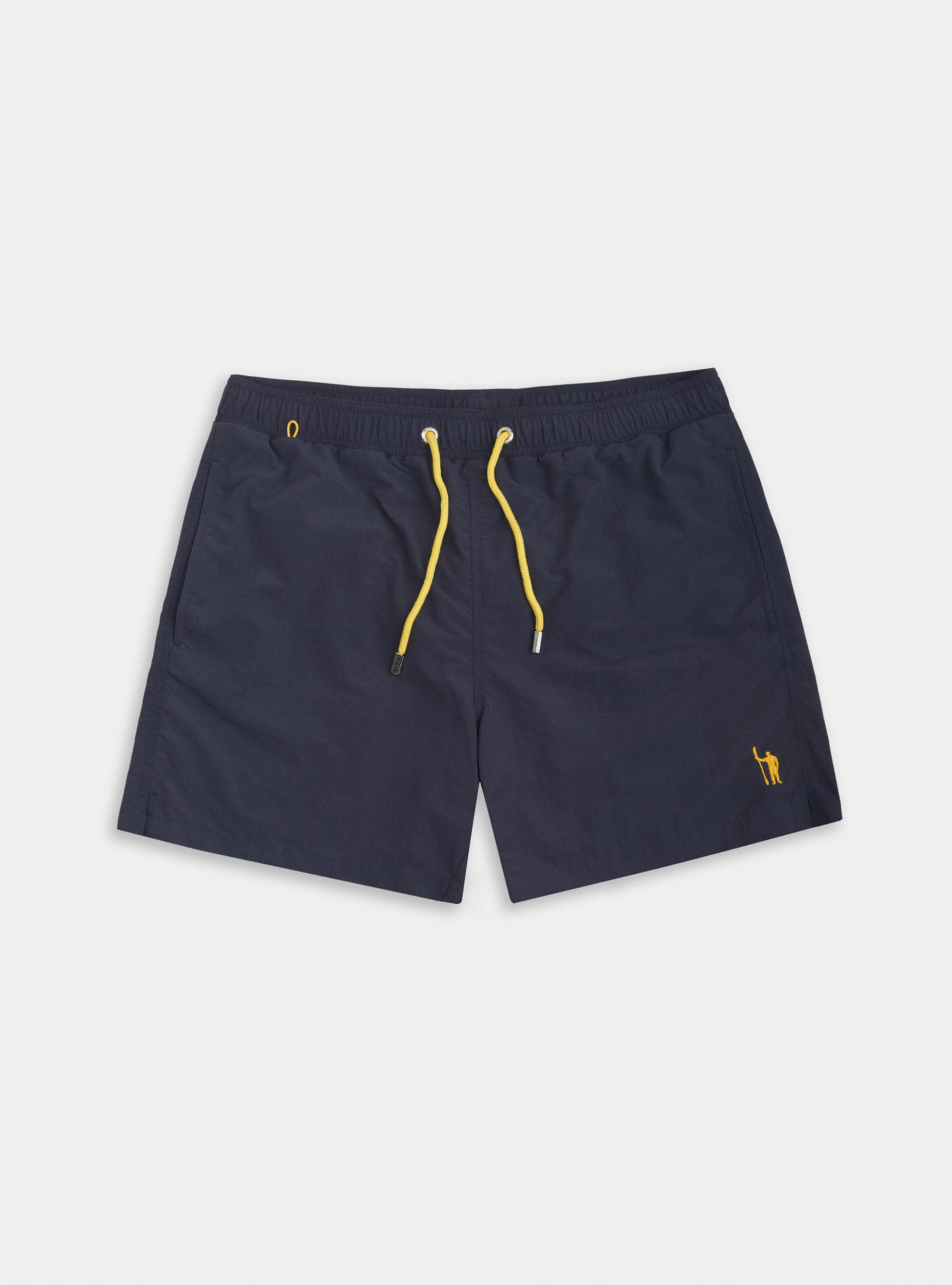 Costume basico con ricamo, BLU NAVY