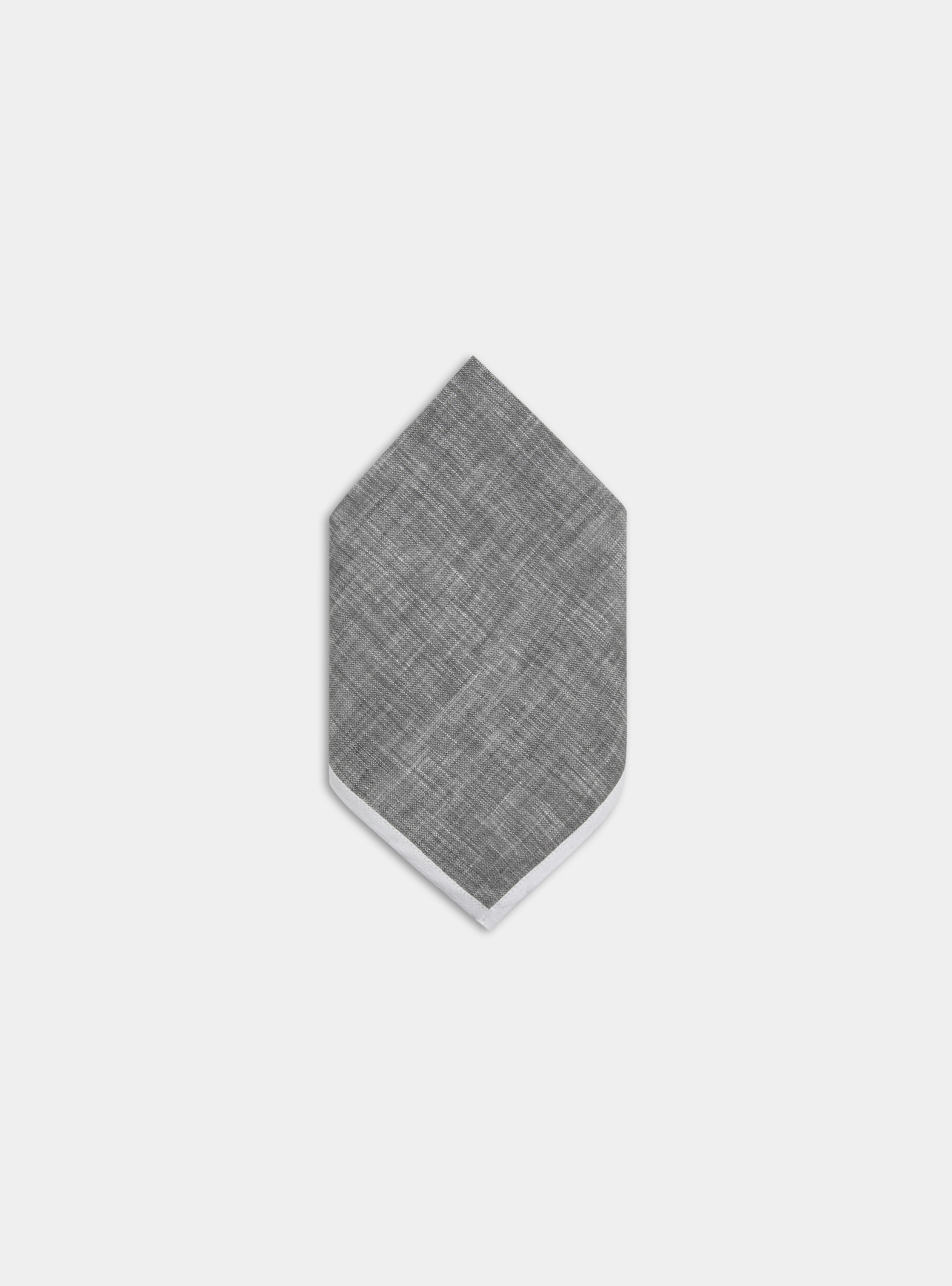 Pochette en lin, GRIS CLAIR M&Atilde; LANG&Atilde;