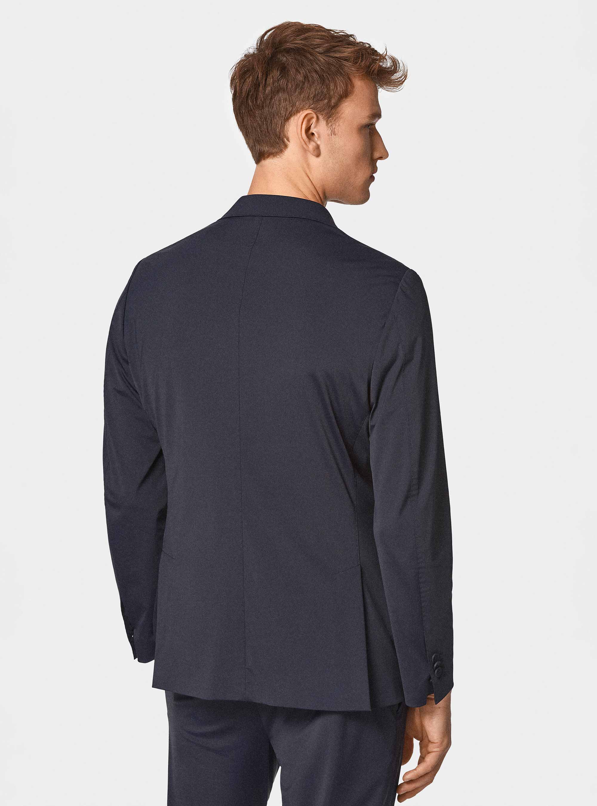 Giacca GT01 in jersey elasticizzato, BLU NAVY