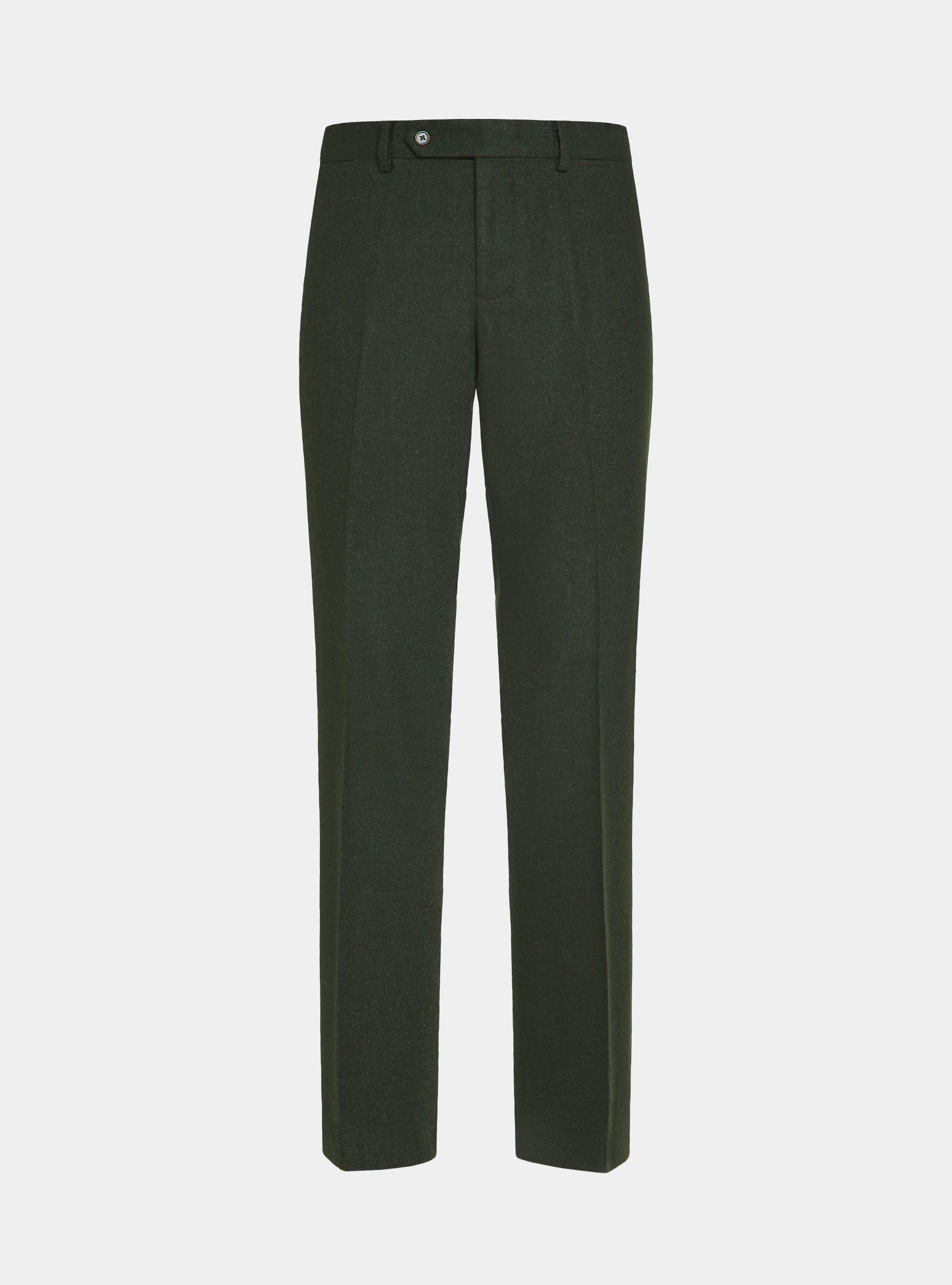 Flannel trousers, GREEN