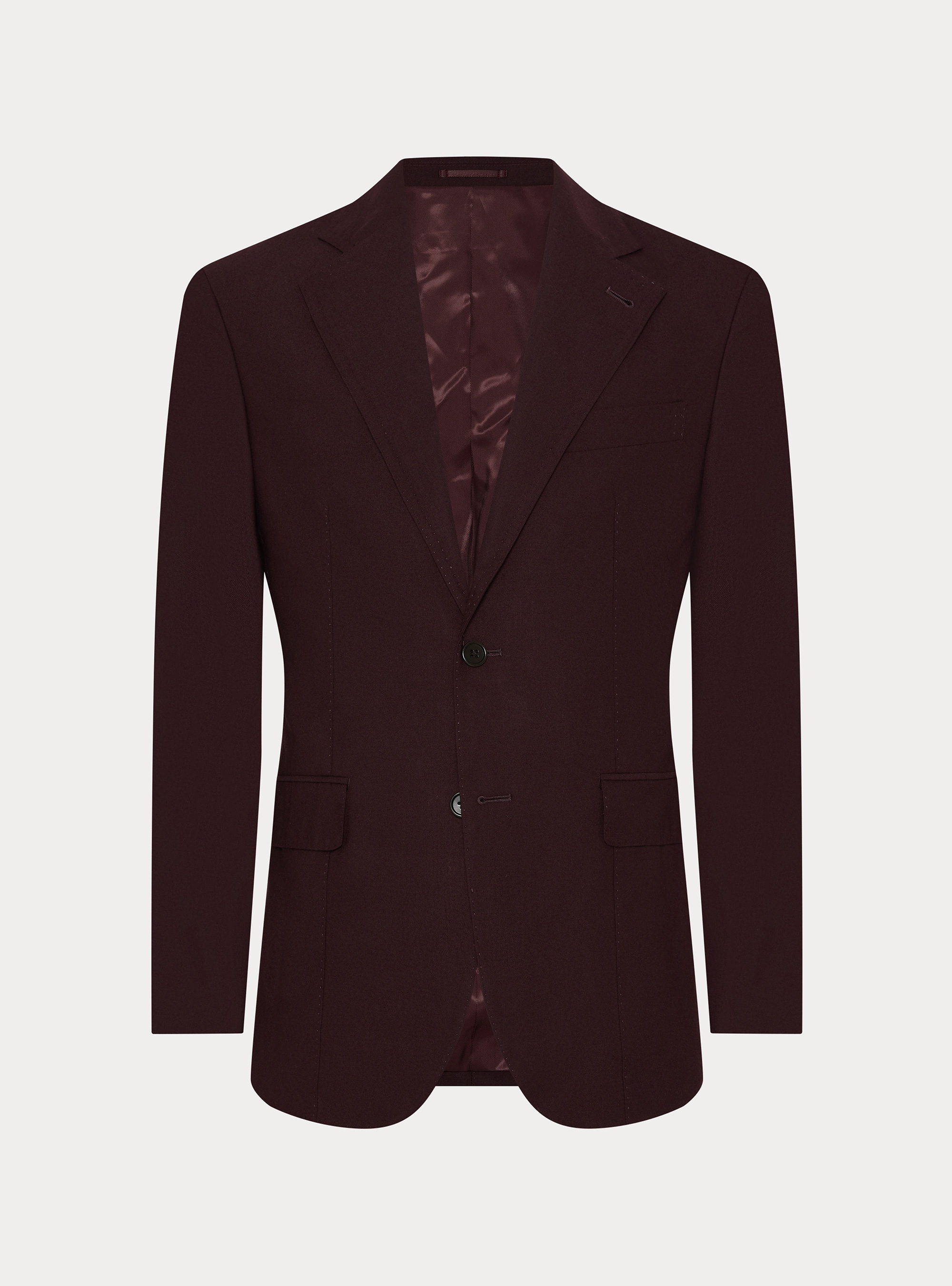Wool flannel suit blazer, VINACCIA 0401C