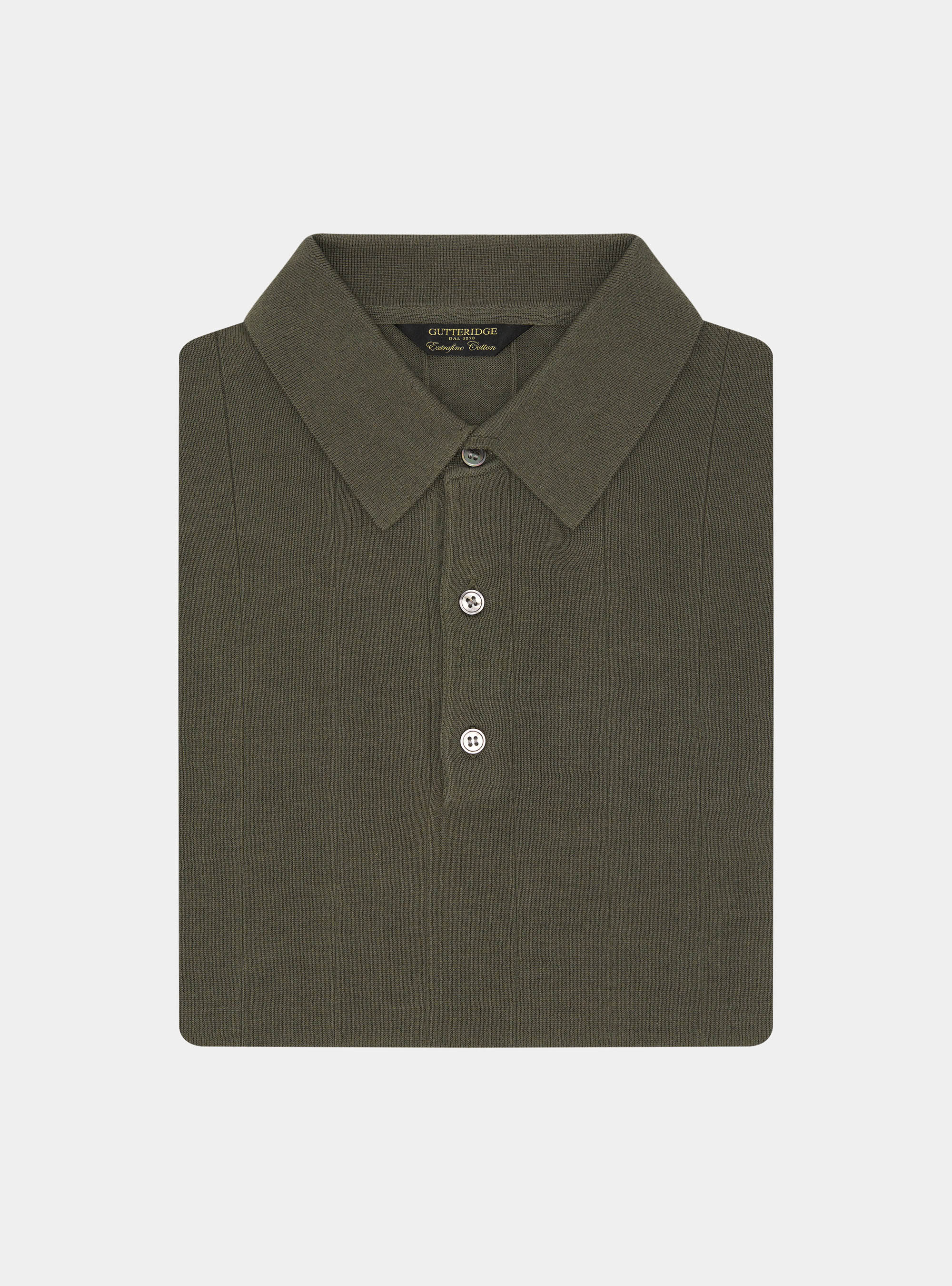 Polo in maglia manica lunga, MILITARE 0609C