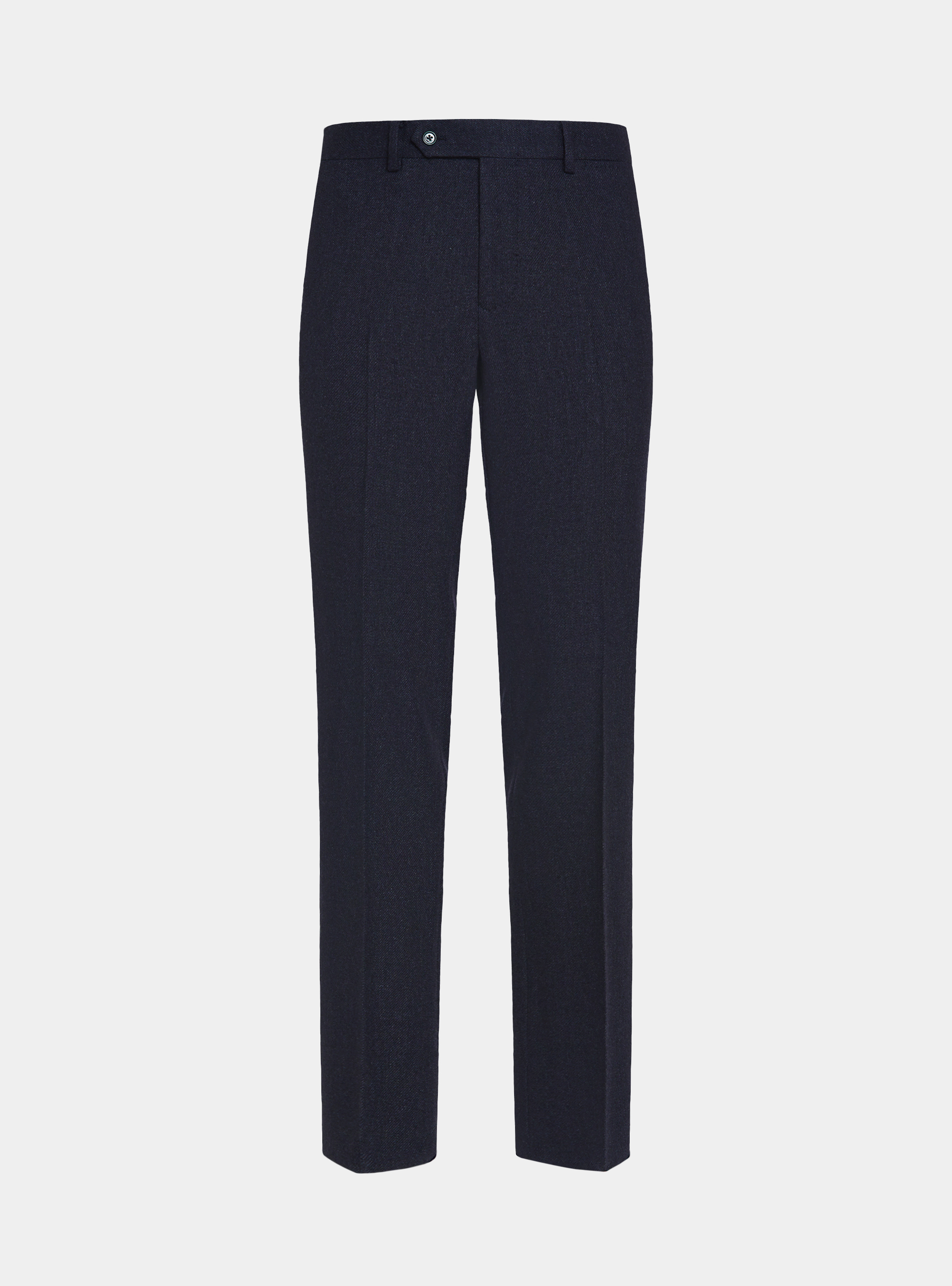 Flannel trousers, NAVY BLUE