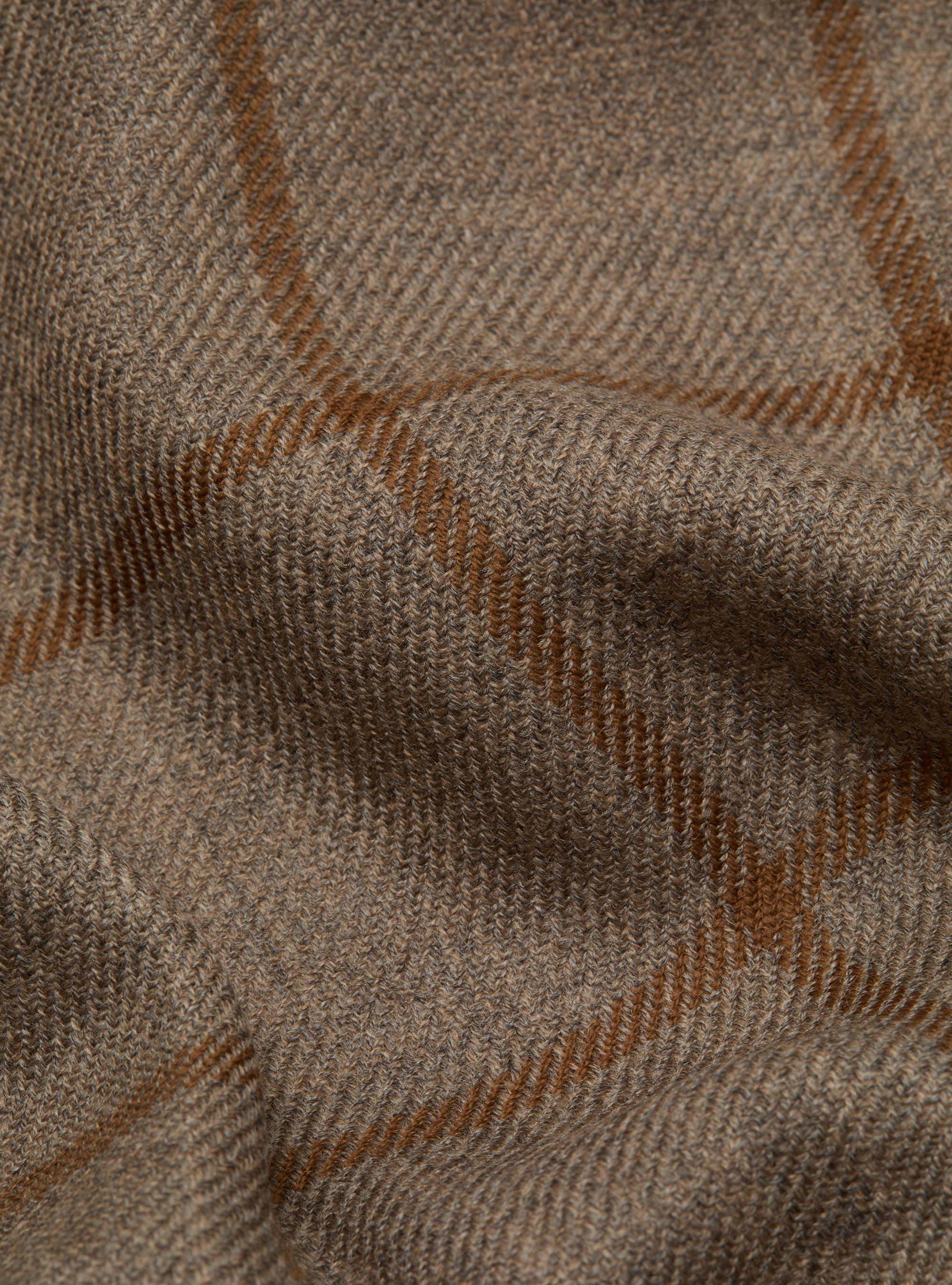Lightweight patterned wool scarf, SABBIA 0591C